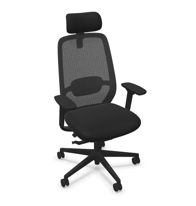 NOWYSTYL ELOVIE SWIVEL CHAIR MESH HRT
