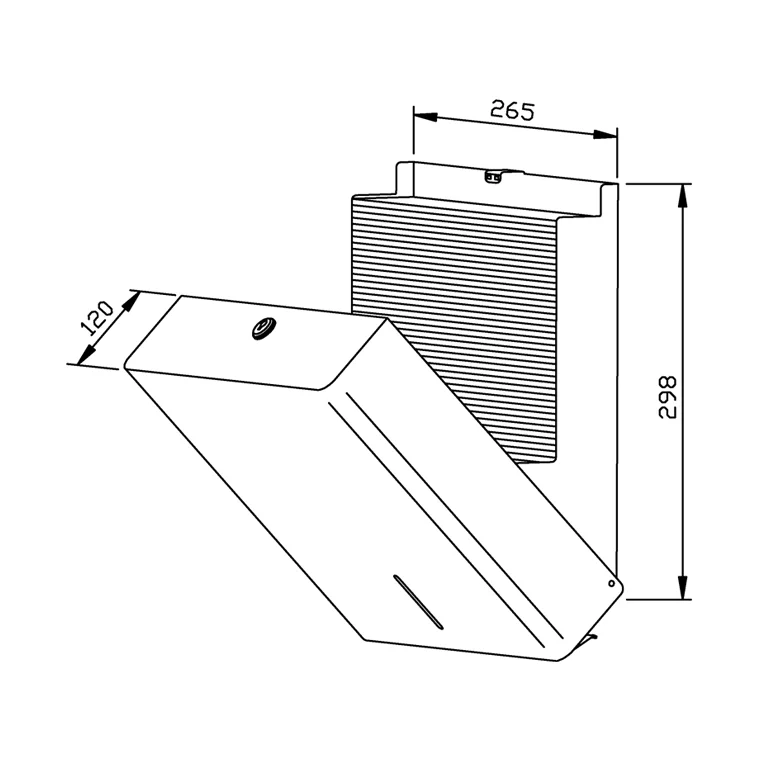 Alternative view of WAGNER EWAR HANDTUCHSPENDER PP113 MATT GESCHLIFFEN