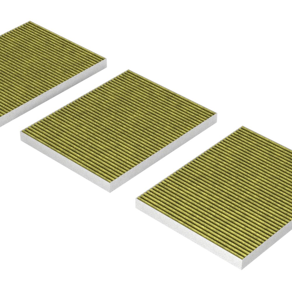 Clean Air Plus Geruchsfilter mit Aktivkohle, Ersatzfilter für Umluftbetrieb, LZ21JXB16