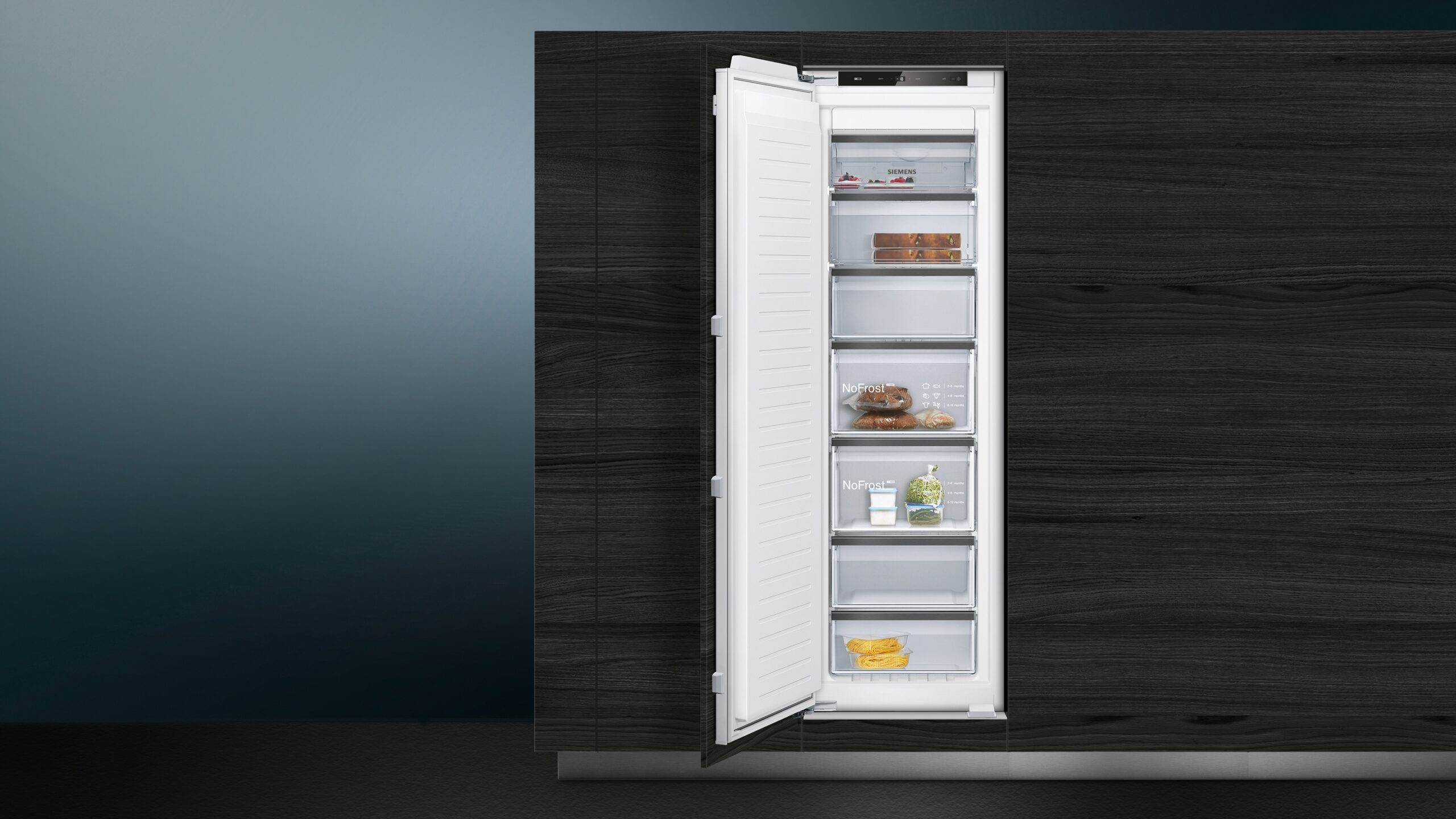 iQ700, Einbau-Gefrierschrank, 177.2 x 55.8 cm, Flachscharnier mit Softeinzug, GI81NHCE0 – Bild 2
