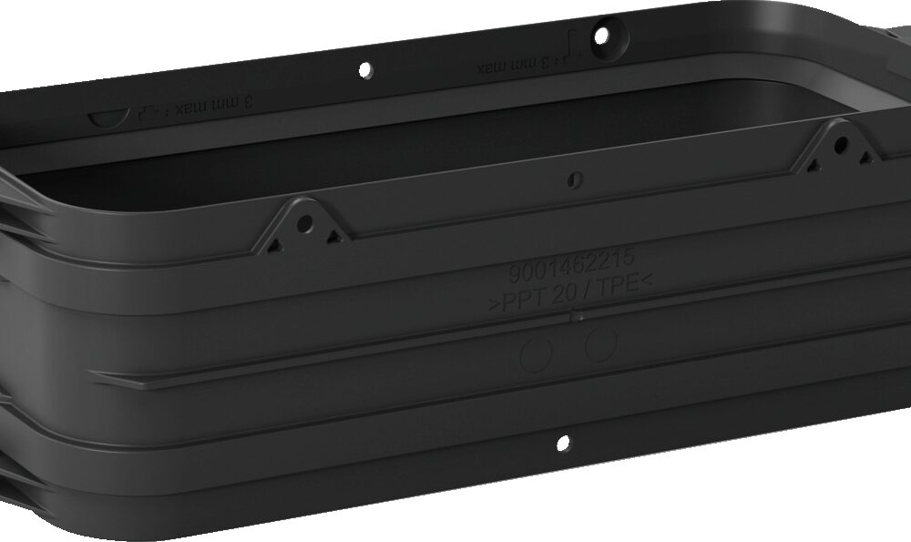 Flachkanal, 249 mm, Verbindungsstück weiblich, Z861SS1