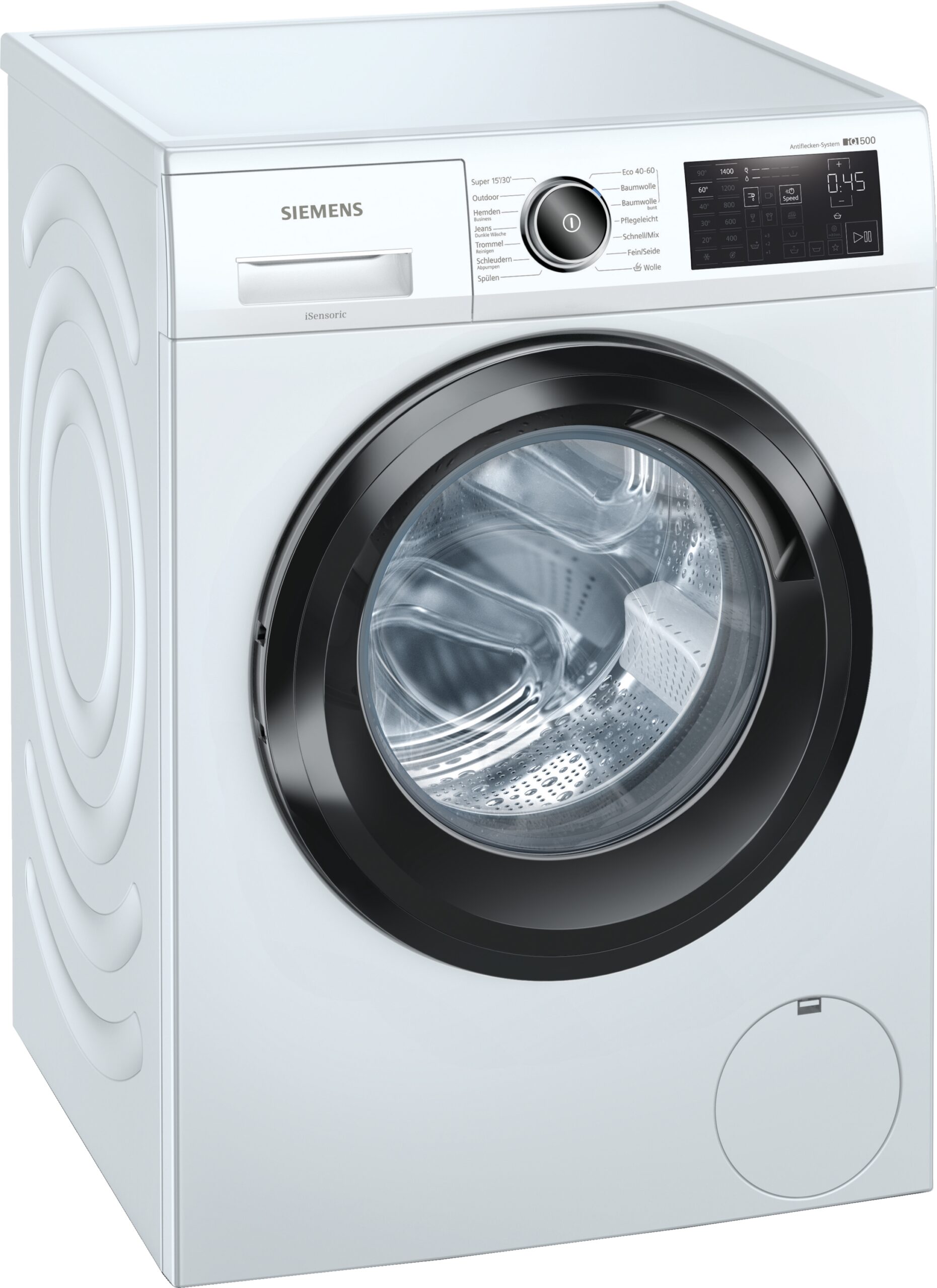 iQ500, Waschmaschine, Frontlader, 9 kg, max. 1400 U/min., WM14URFCB