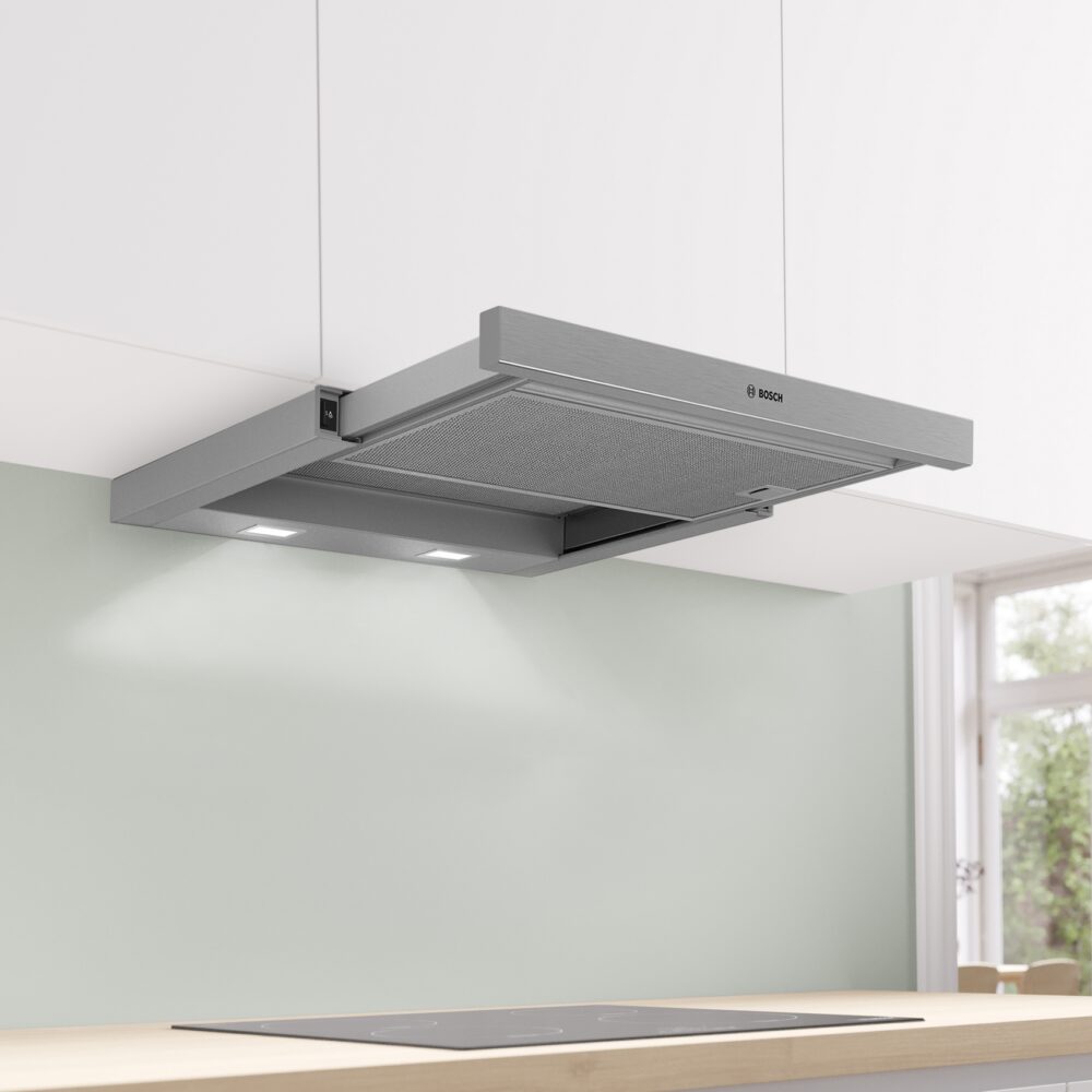 Alternative view of Serie 2, Flachschirmhaube, 60 cm, Silber, metallisch, DFL064W54