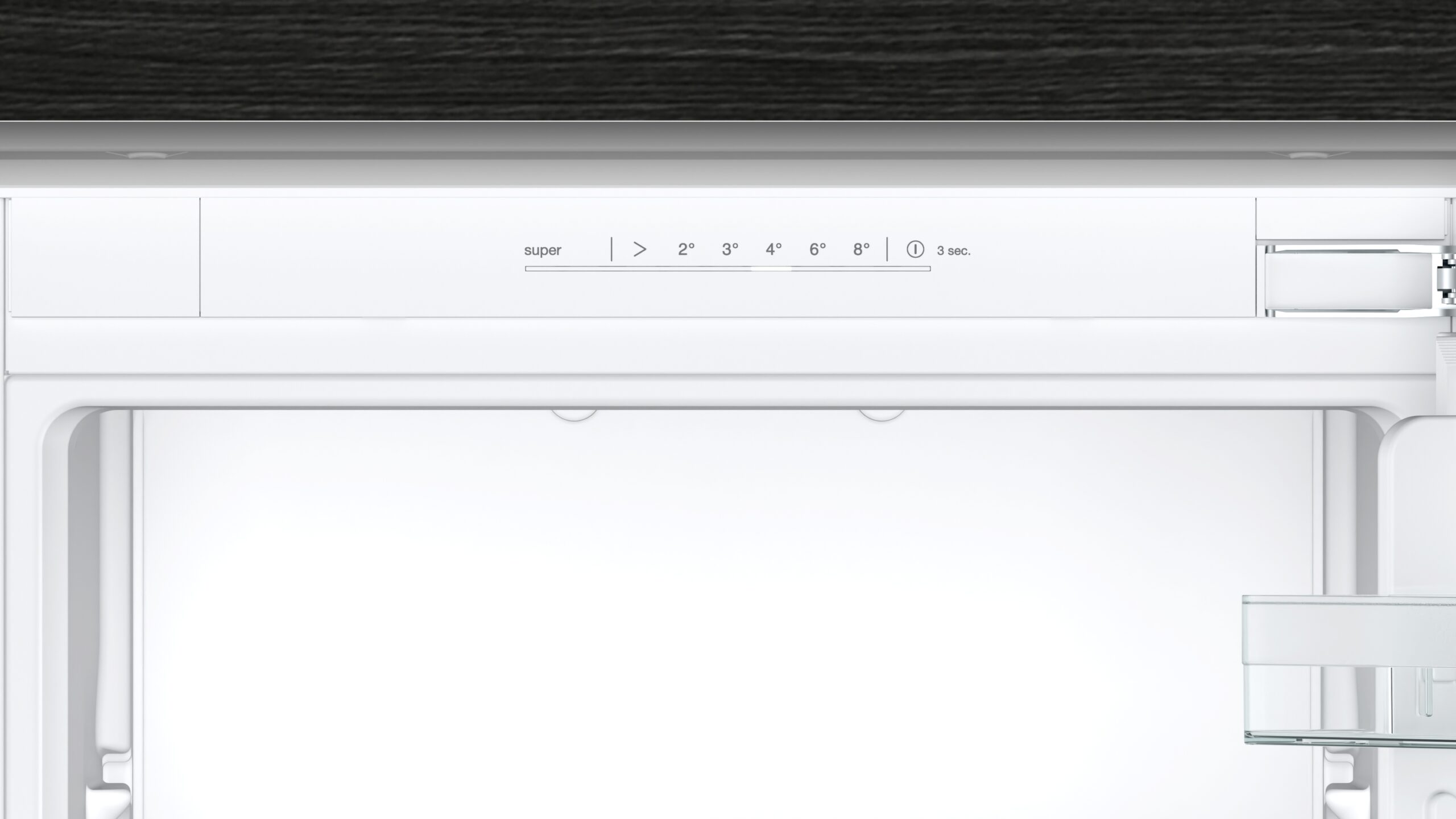 iQ100, Einbau-Kühl-Gefrier-Kombination mit Gefrierbereich unten, 177.2 x 54.1 cm, Flachscharnier, KI86NNFE0 – Bild 3
