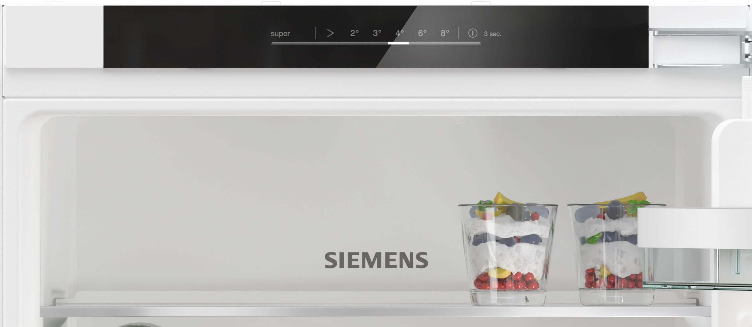 iQ300, Einbau-Kühl-Gefrier-Kombination mit Gefrierbereich unten, 177.2 x 54.1 cm, Flachscharnier, KI86NVFE0 – Bild 4