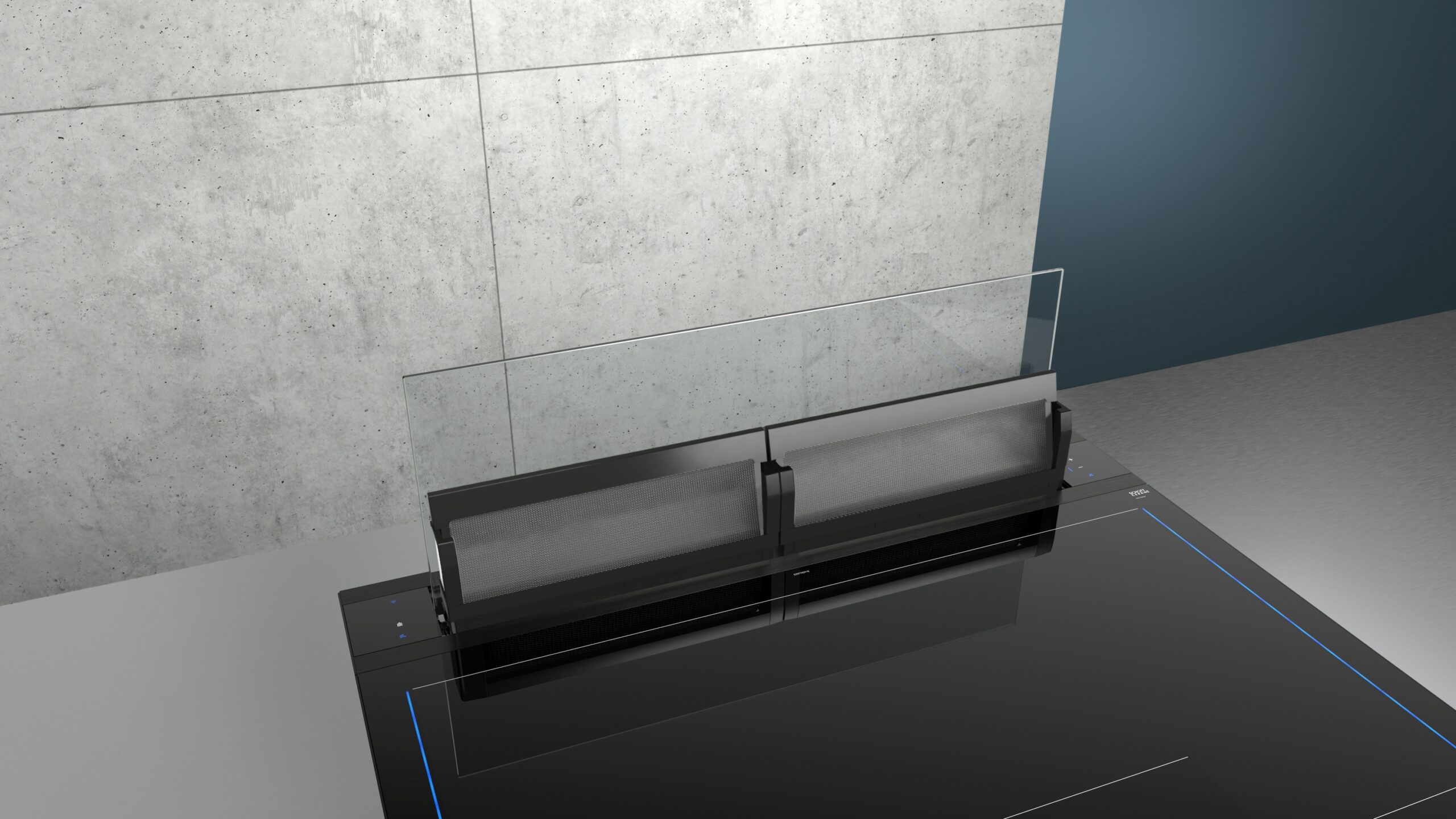 iQ700, Tischlüfter, 90 cm, Klarglas, Klarglas, Schwarz, LD98WMM66 – Bild 2