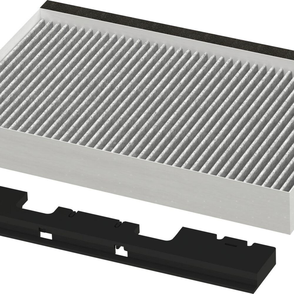 Clean Air  Geruchsfilter mit Aktivkohle, Ersatzfilter für Umluftbetrieb, Z53CBB2X4