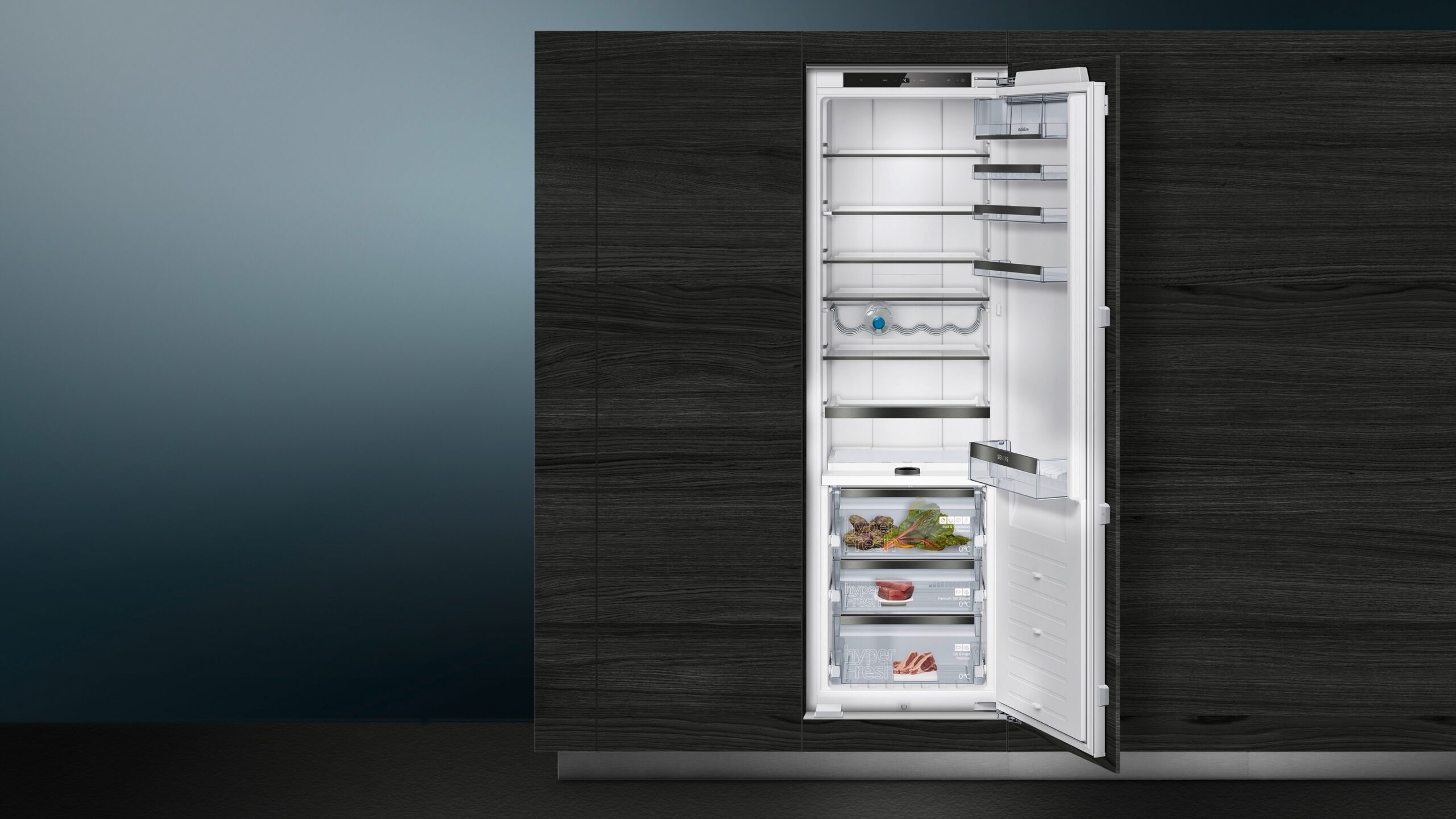iQ700, Einbau-Kühlschrank, 177.2 x 55.8 cm, Flachscharnier mit Softeinzug, KI81FHOD0 – Bild 2