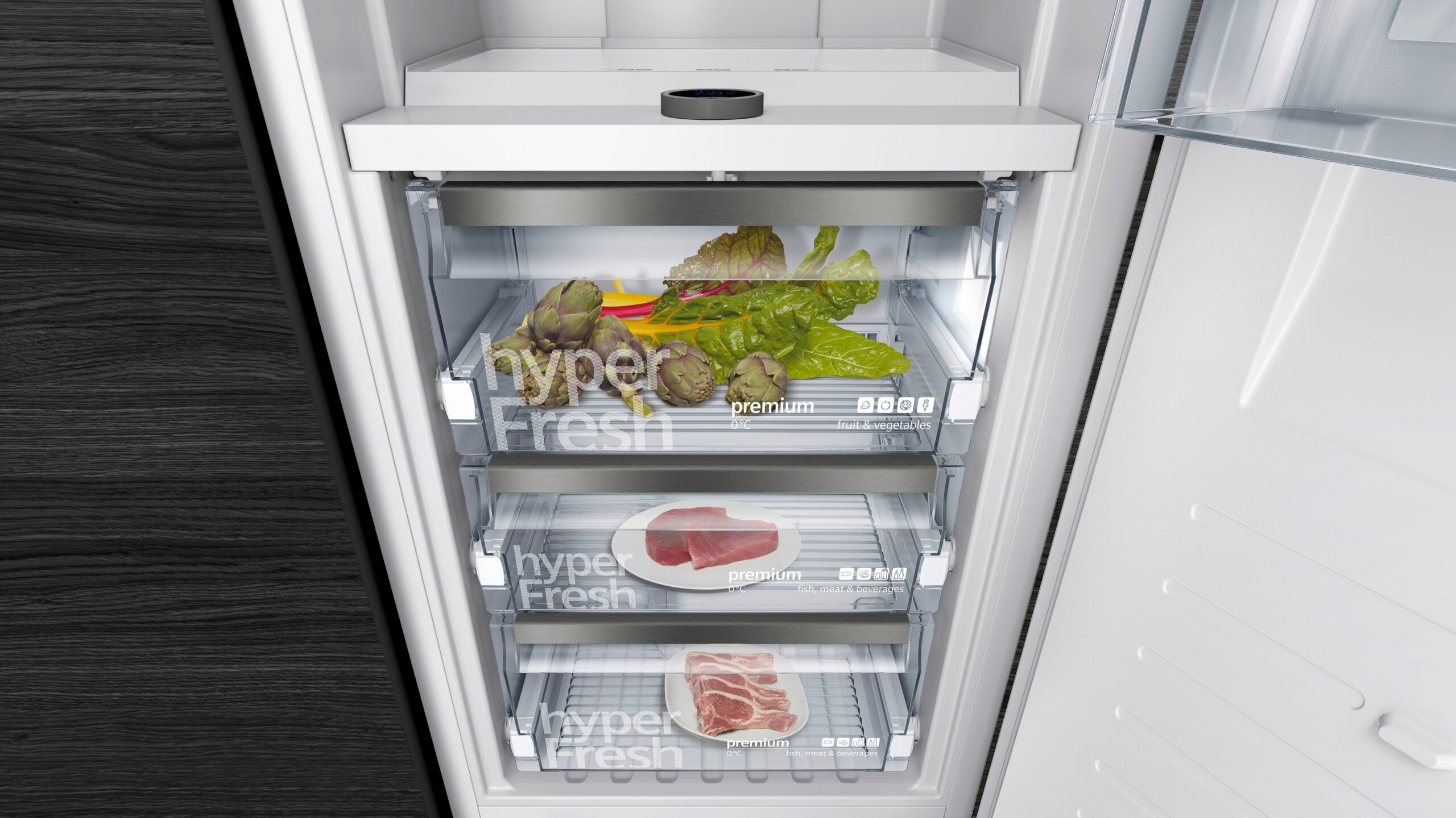 iQ700, Einbau-Kühlschrank, 177.2 x 55.8 cm, Flachscharnier mit Softeinzug, KI81FHOD0 – Bild 5
