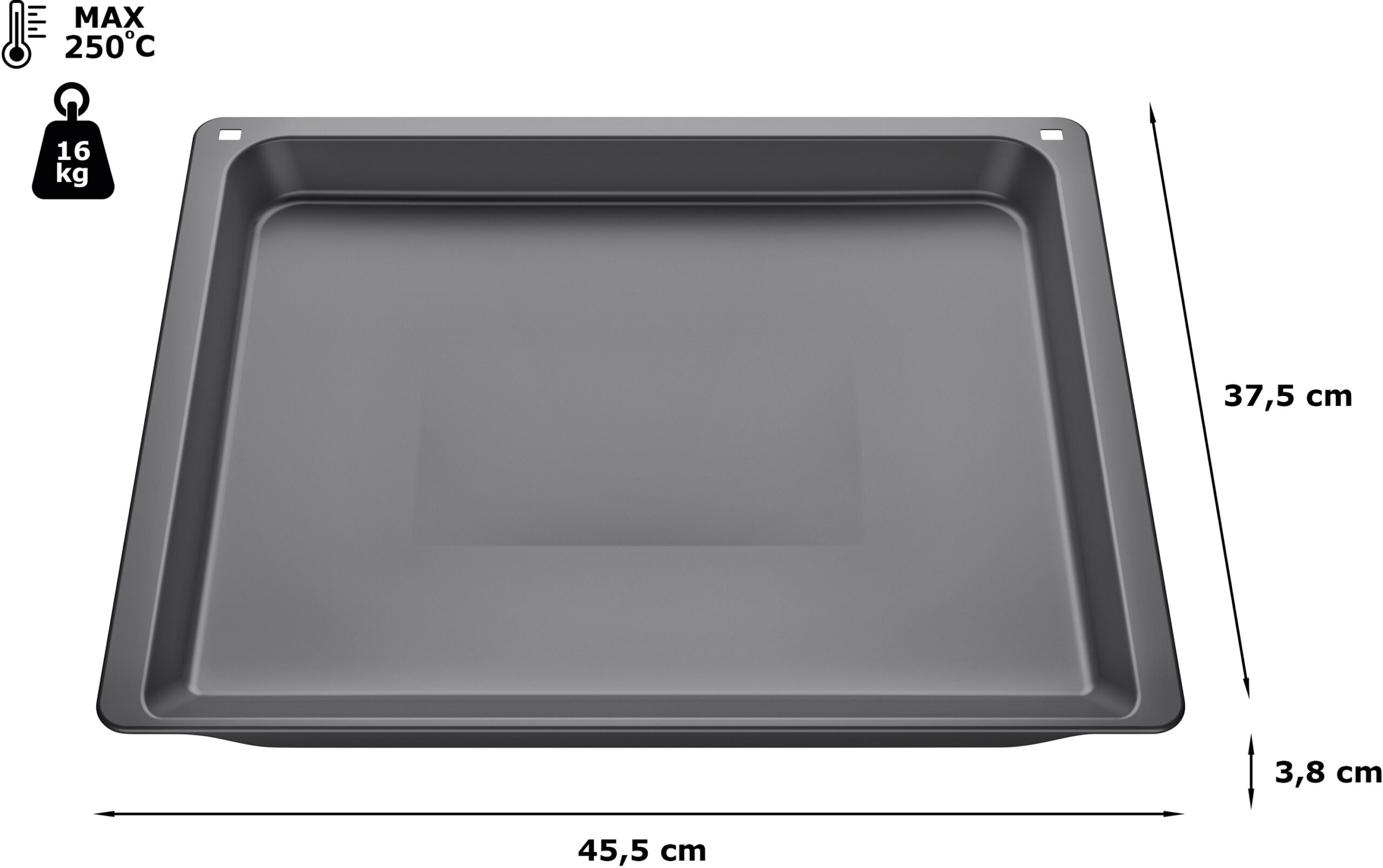 Universalpfanne, 38 x 455 x 375 mm, non-stick, HZ532010 – Bild 2