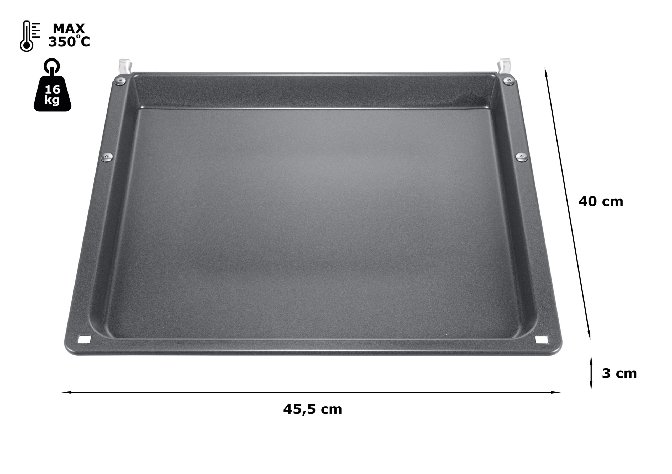 Backblech, 30 x 455 x 400 mm, spülmaschinengeeignet, Backwagen-geeignet, HEZ541000 – Bild 6