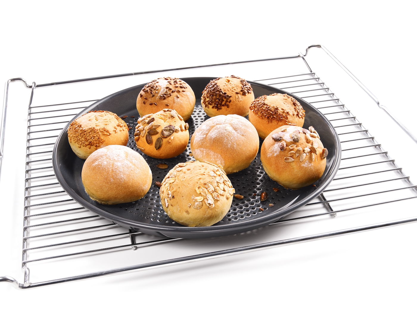 HBFP 27-1Runde Back- und AirFry-Form gelocht – Bild 3