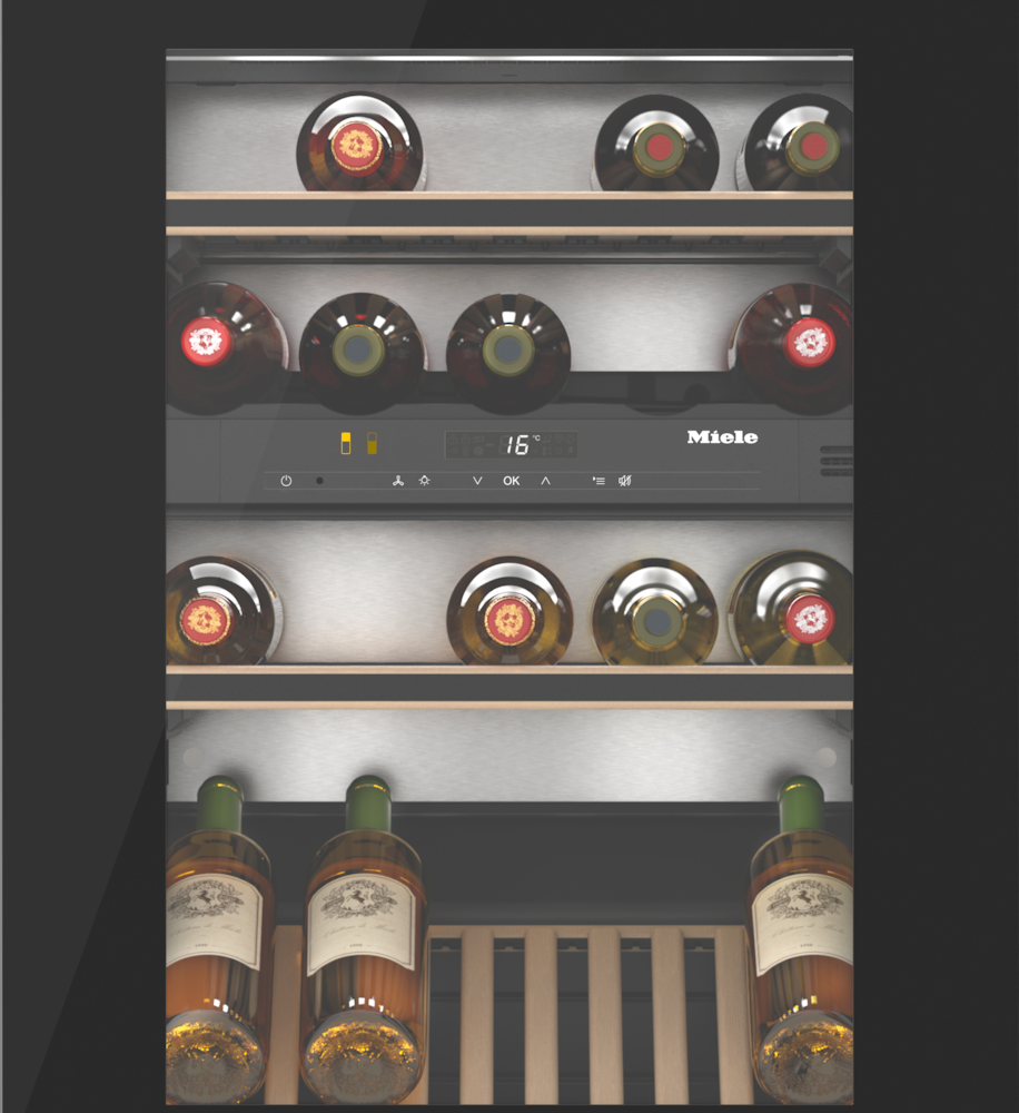 KWT 6422 iG-1Einbau-Weintemperierschrank 88cm Nischenhöhe