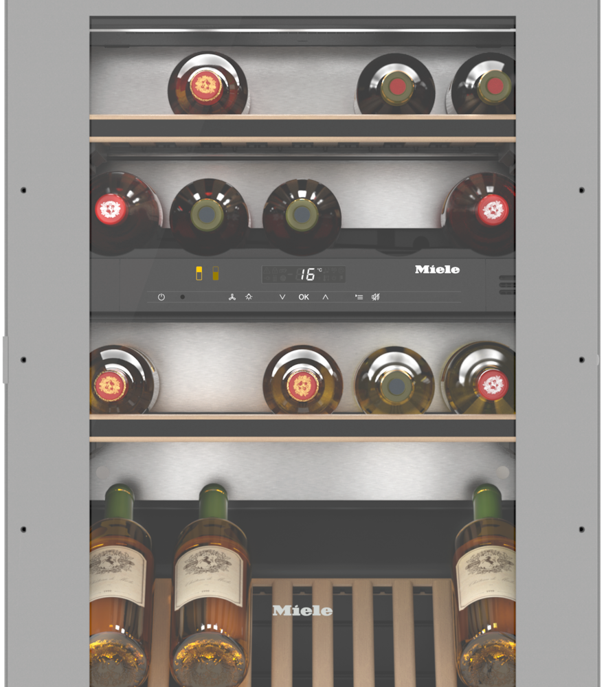 KWT 6422 i-1Einbau-Weintemperierschrank 88cm Nischenhöhe