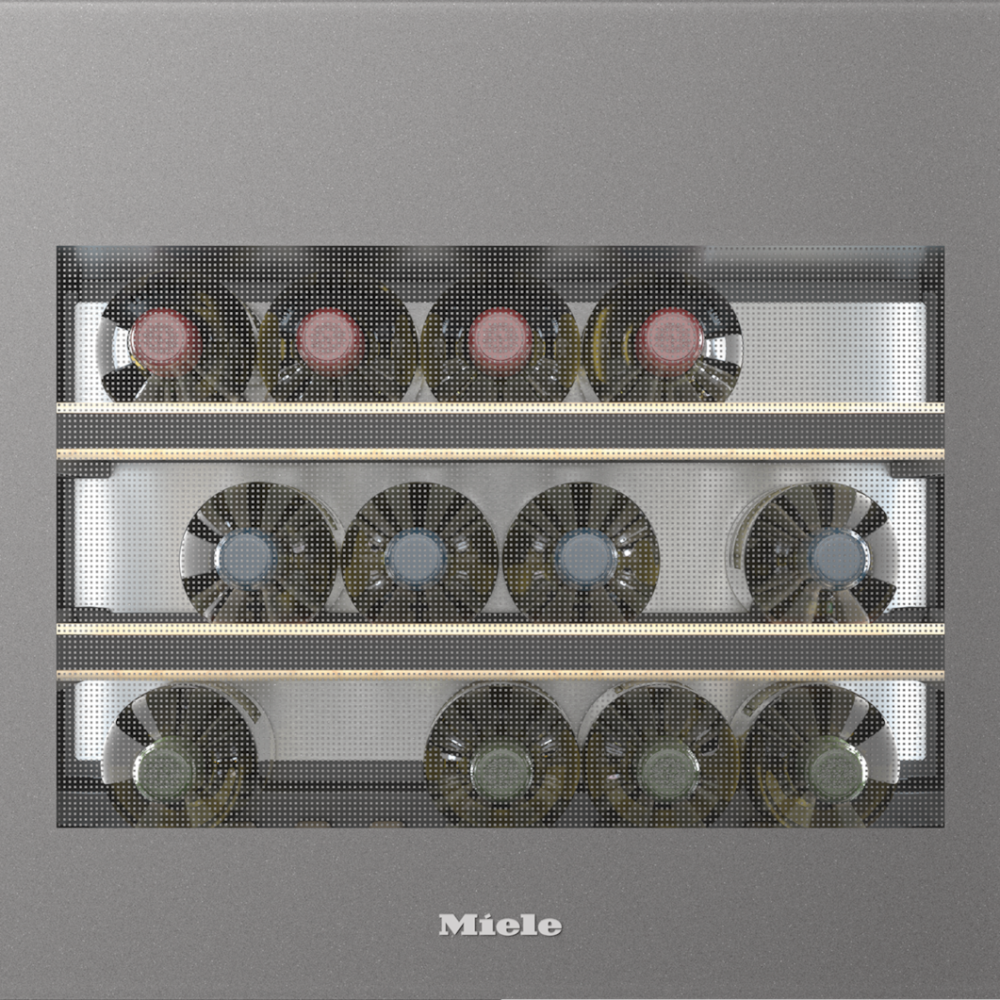 KWT 7112 iGEinbau-Weintemperierschrank 45cm Nischenhöhe