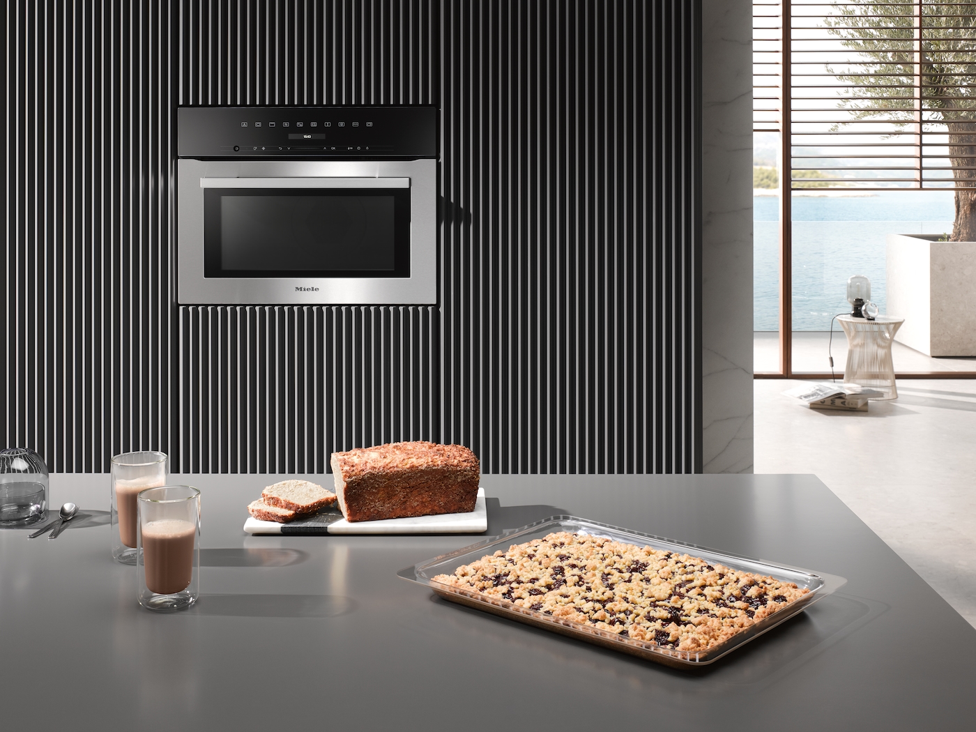 H 7140 BMKompakt-Backofen mit Mikrowelle – Bild 2