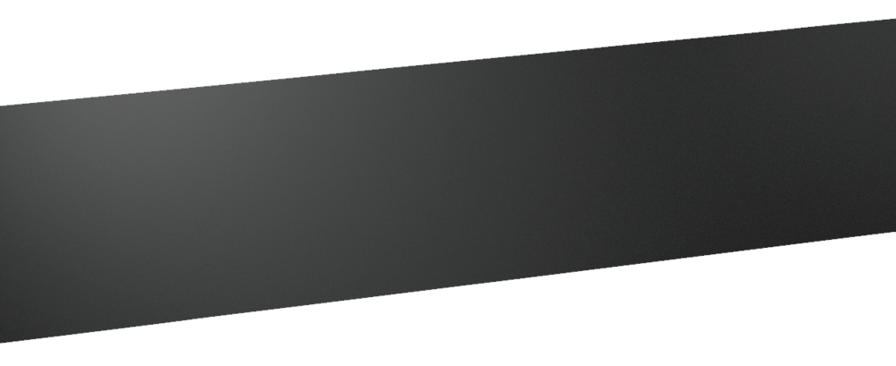 KTK 2420Sockelblende schwarz