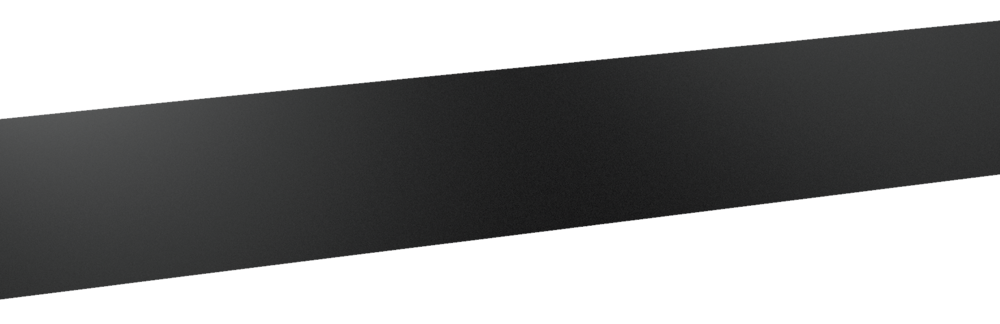 KTK 3620Sockelblende schwarz