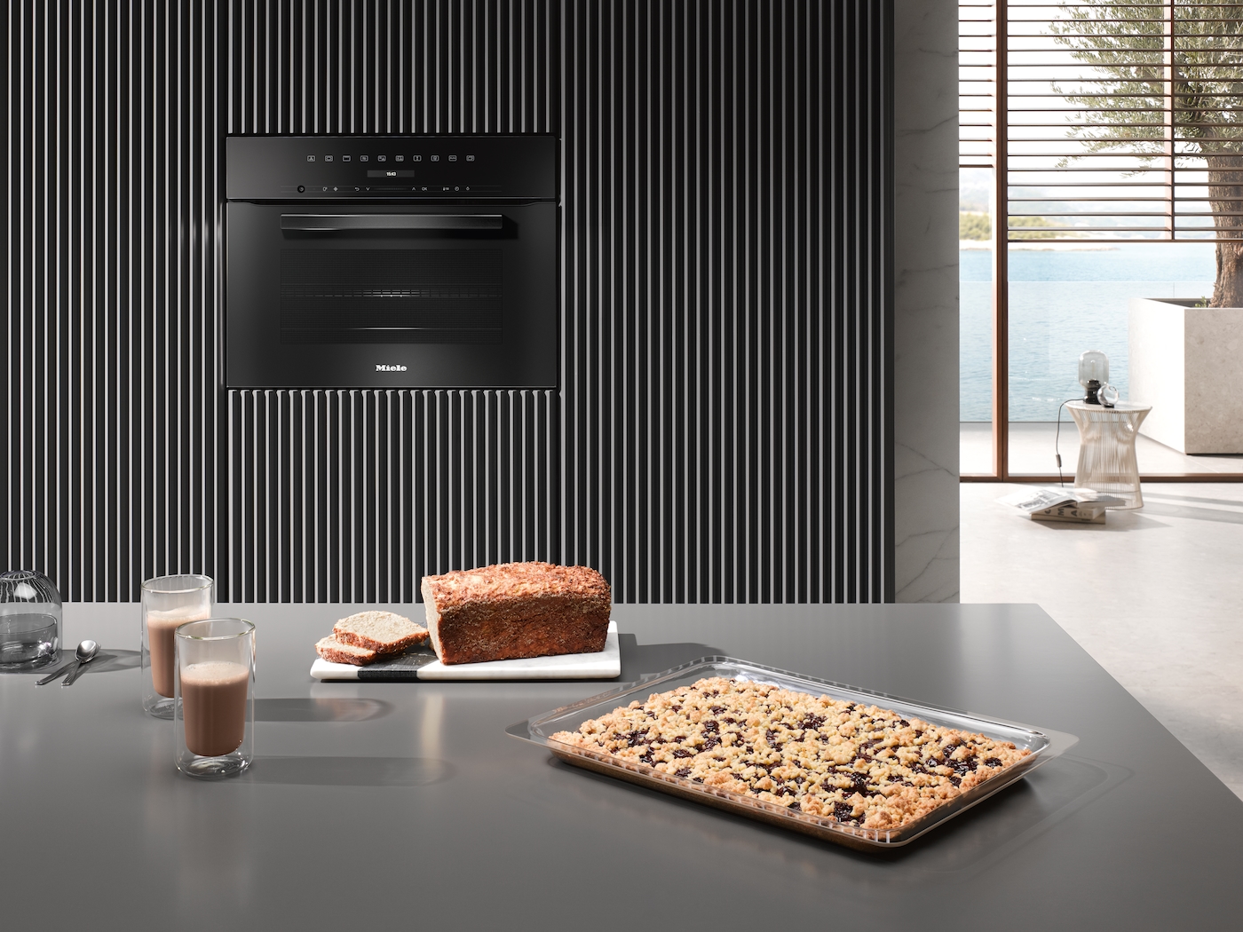 H 7240 BMKompakt-Backofen mit Mikrowelle – Bild 2