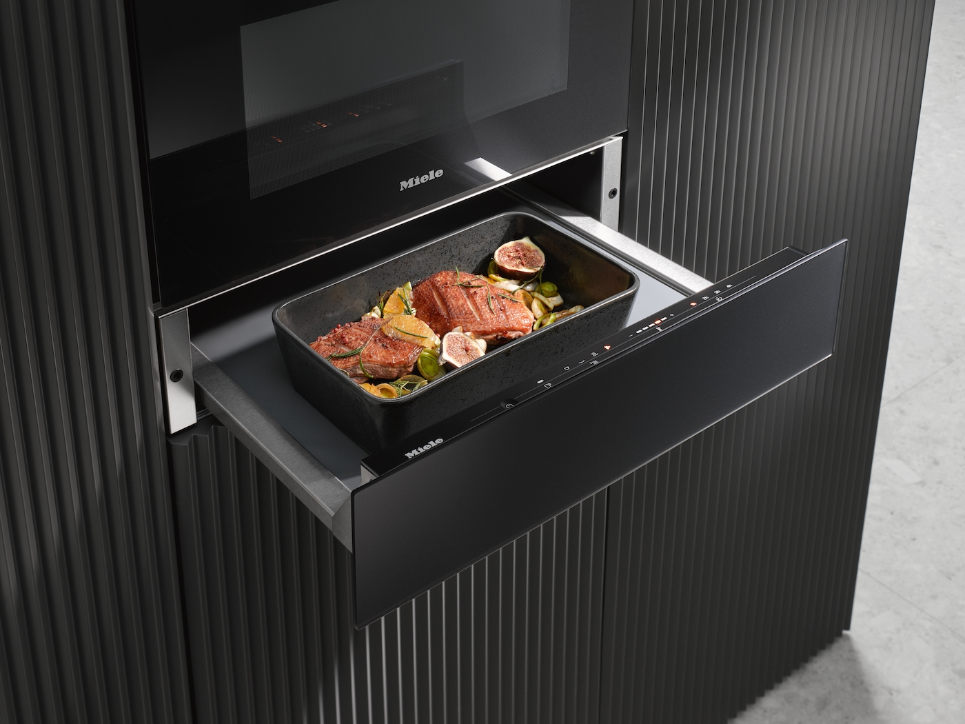 ESW 7010Grifflose Gourmet-Wärmeschublade in 14cm Höhe – Bild 3