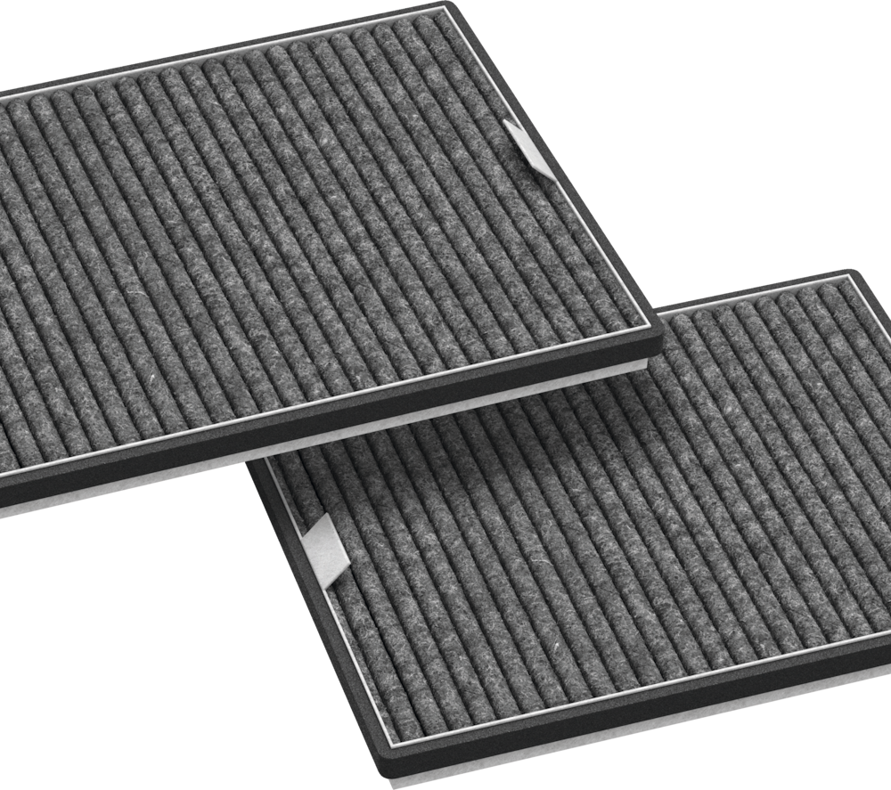 DKF 15-PActive AirClean Geruchsfilter mit Aktivkohle