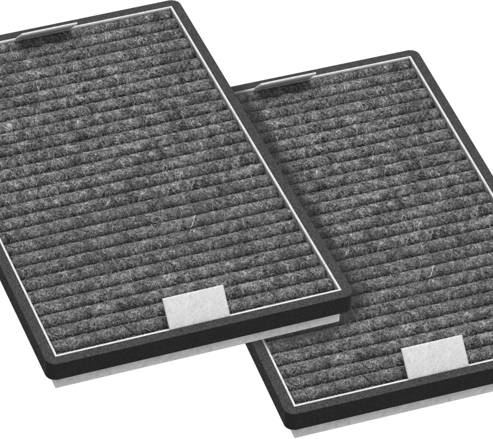 DKF 19-PActive AirClean Geruchsfilter mit Aktivkohle