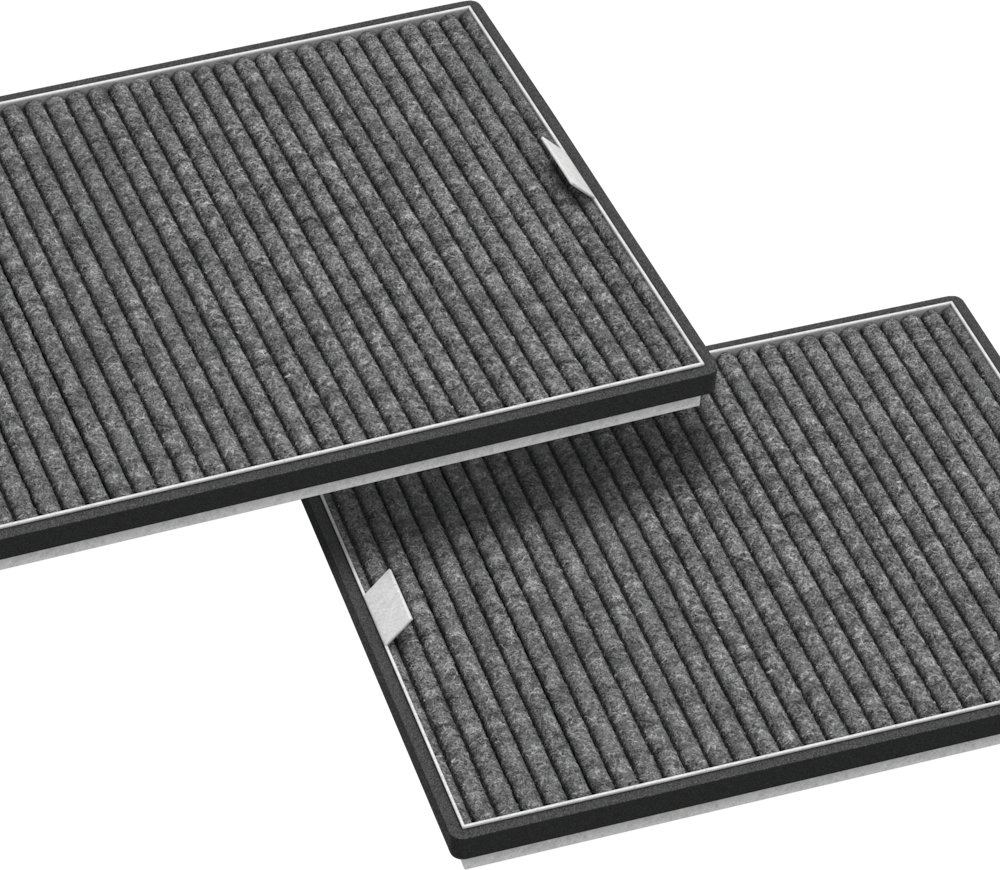 DKF 16-PActive AirClean Geruchsfilter mit Aktivkohle