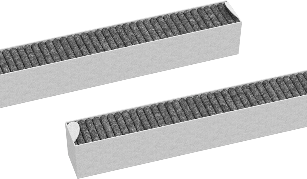 DKF 30-PActive AirClean Geruchsfilter mit Aktivkohle