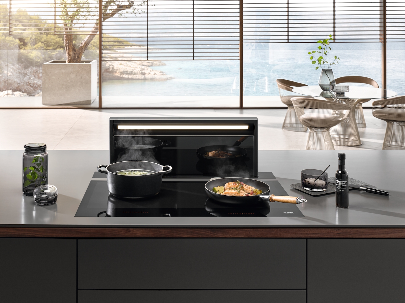 DAD 4941 Black LevantarDowndraft-Dunstabzug – Bild 3