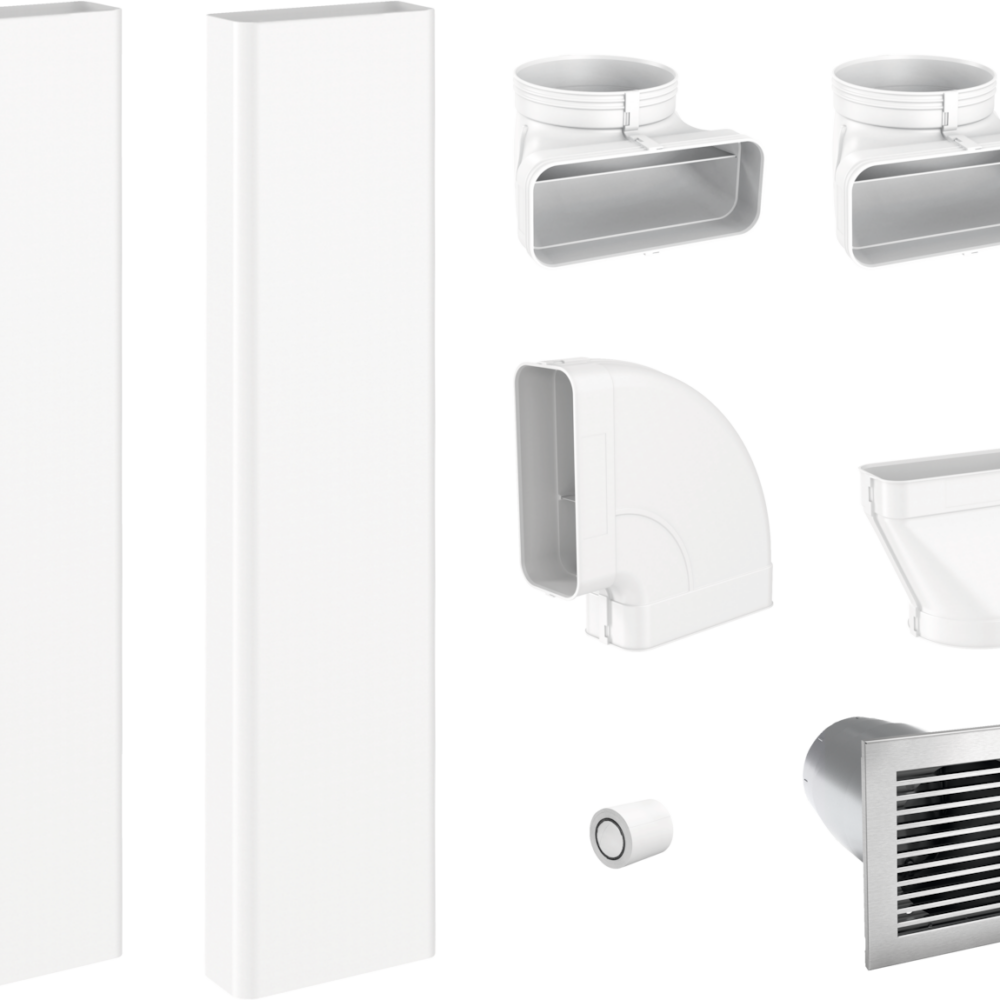 DFKS-ARFlachkanal-Set Abluft für KMDA 7272-1 / 7473-1 / 7676-1 / 7876-1