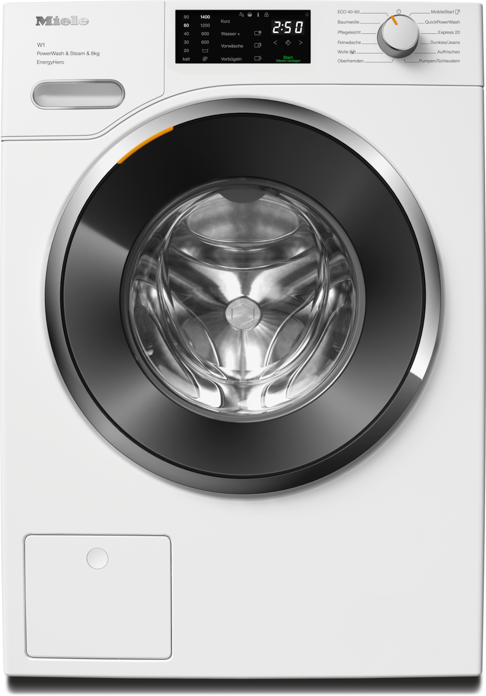 WWE380 WPS PWash&Steam&8kgW1 Waschmaschine Frontlader: