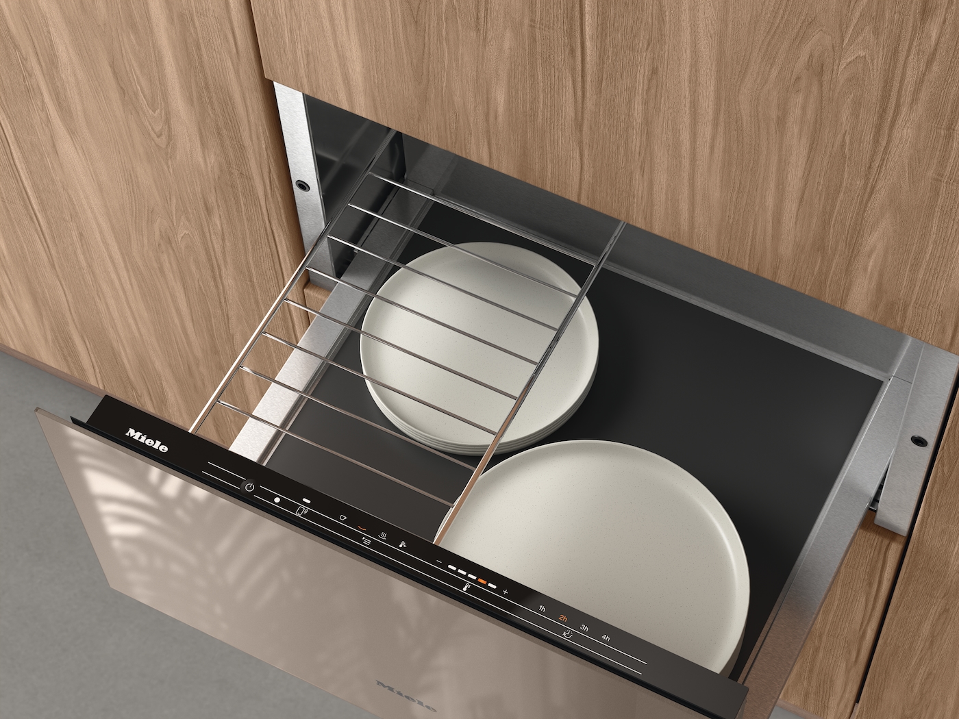 ESW 7030Grifflose Gourmet-Wärmeschublade in 32cm Höhe für die 90cm hohe Nische – Bild 4