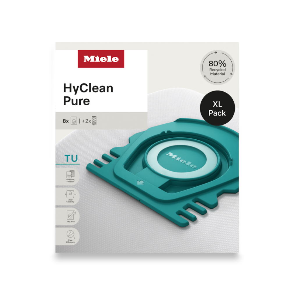 TU XL HyClean Pure8 Staubsaugerbeutel zum Vorteilspreis