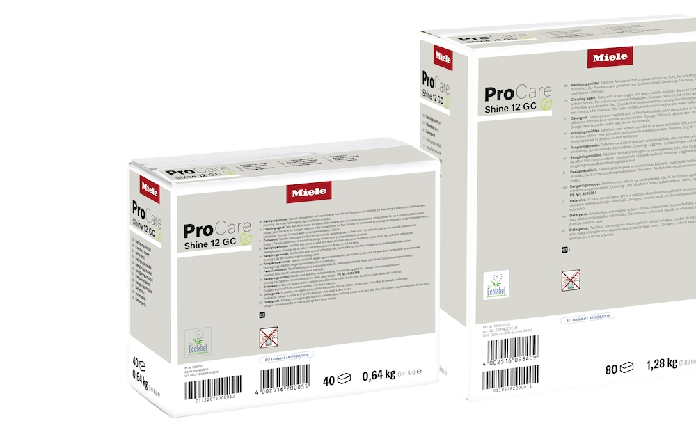 Alternative view of ProCare Shine 12 GC - 40 TabsReiniger-Tabs, 40 Stück mit EU Ecolabel