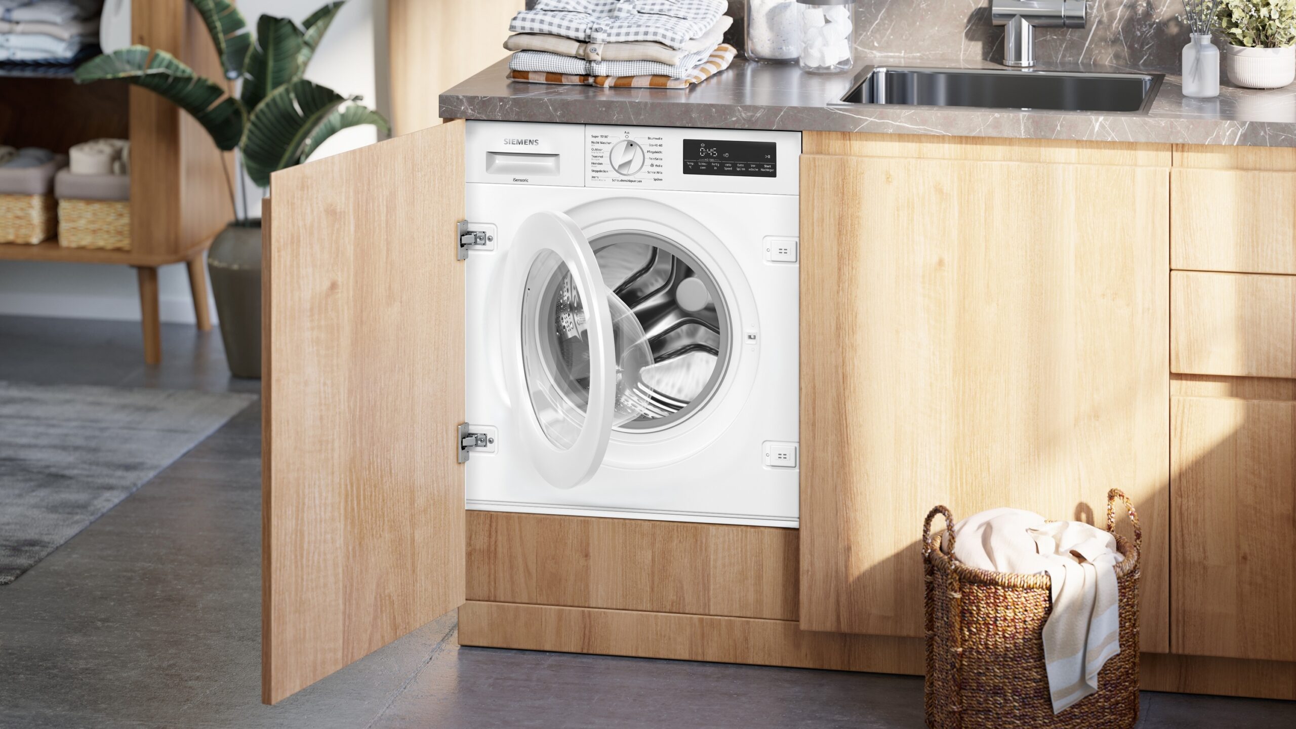 iQ700, Einbau-Waschmaschine, 8 kg, WI14W443 – Bild 4