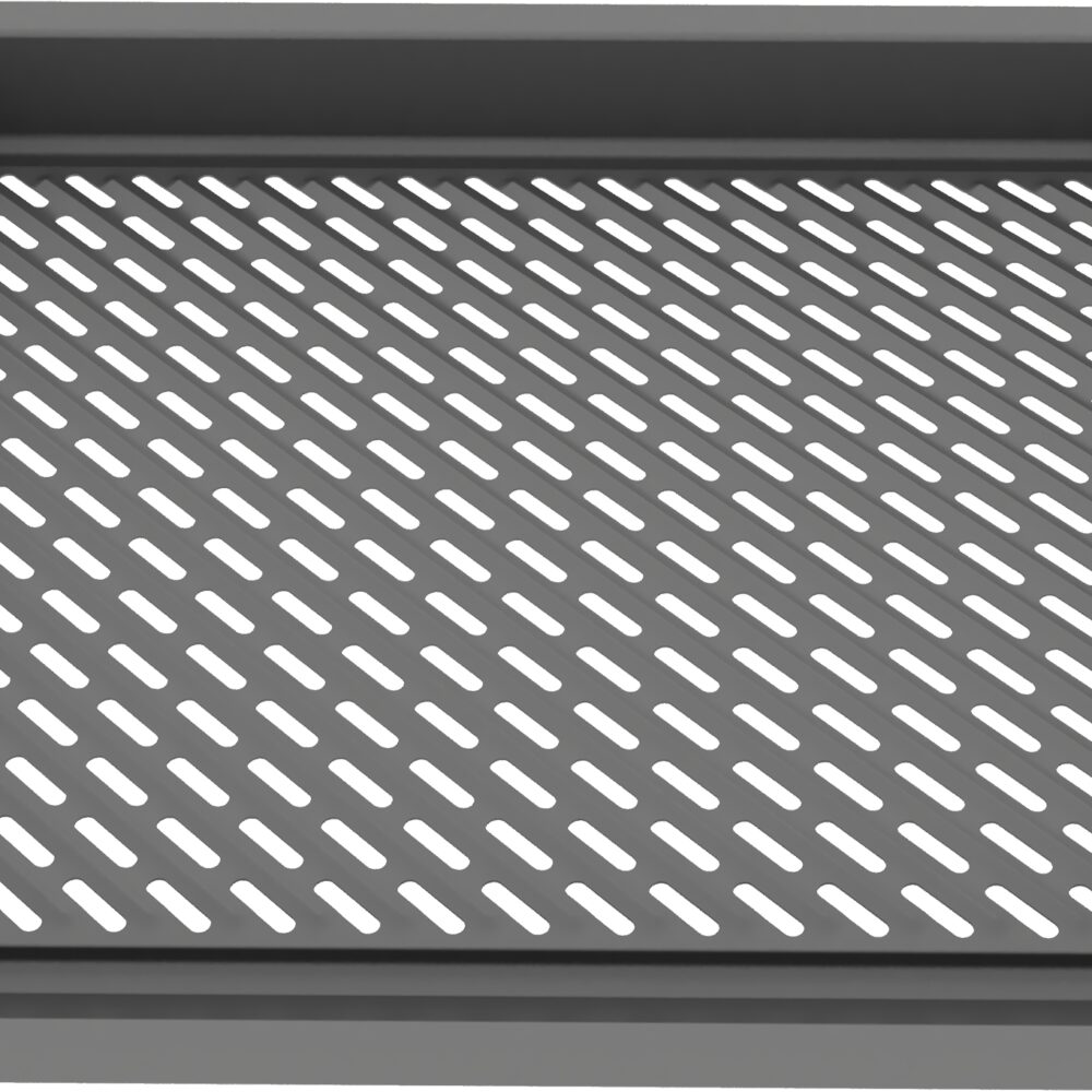 Air Fry & Grillblech, 34 x 455 x 375 mm, spülmaschinengeeignet, HZ629070
