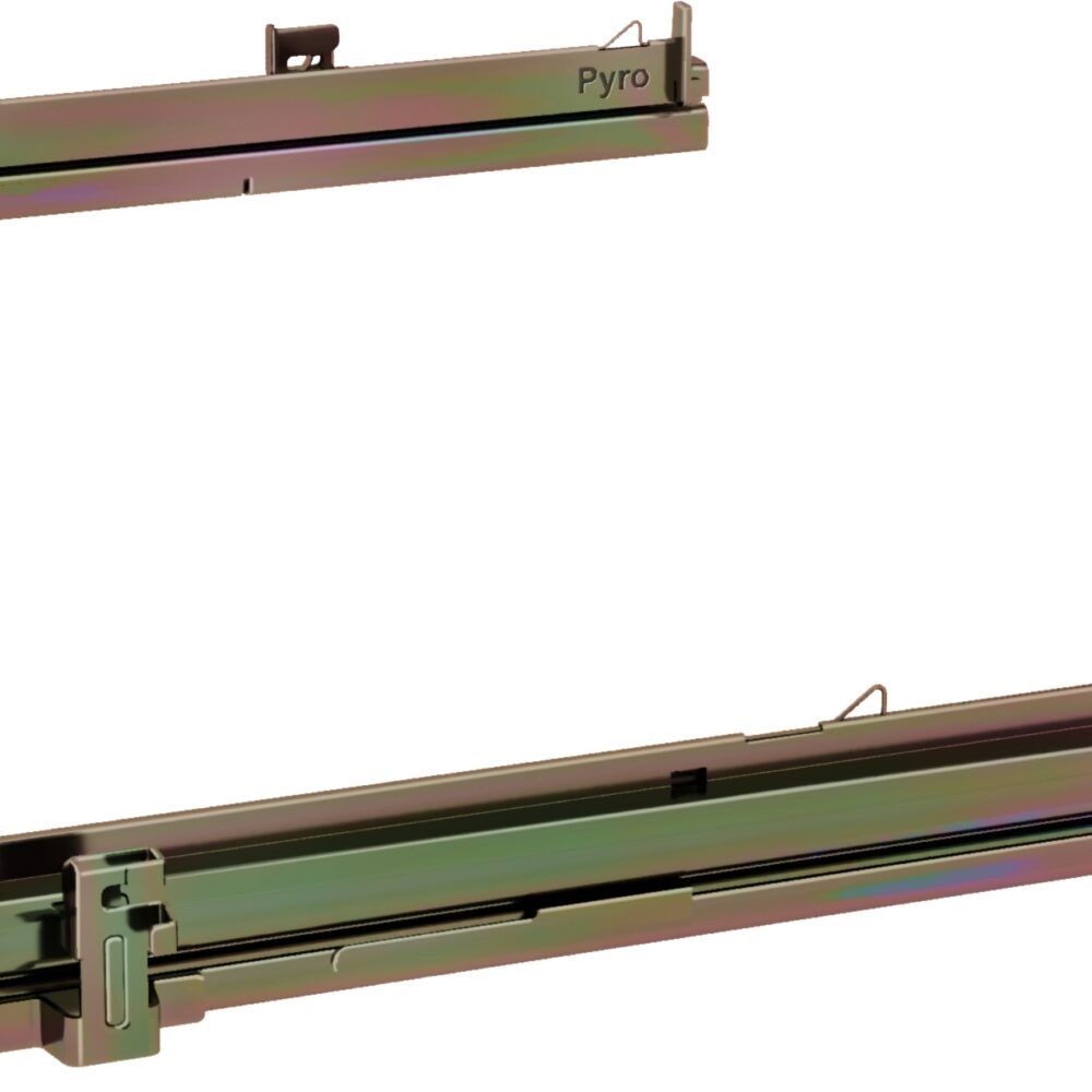 Clip-Vollauszug, Edelstahl, Pyrolyse geeignet, Z1608CX0