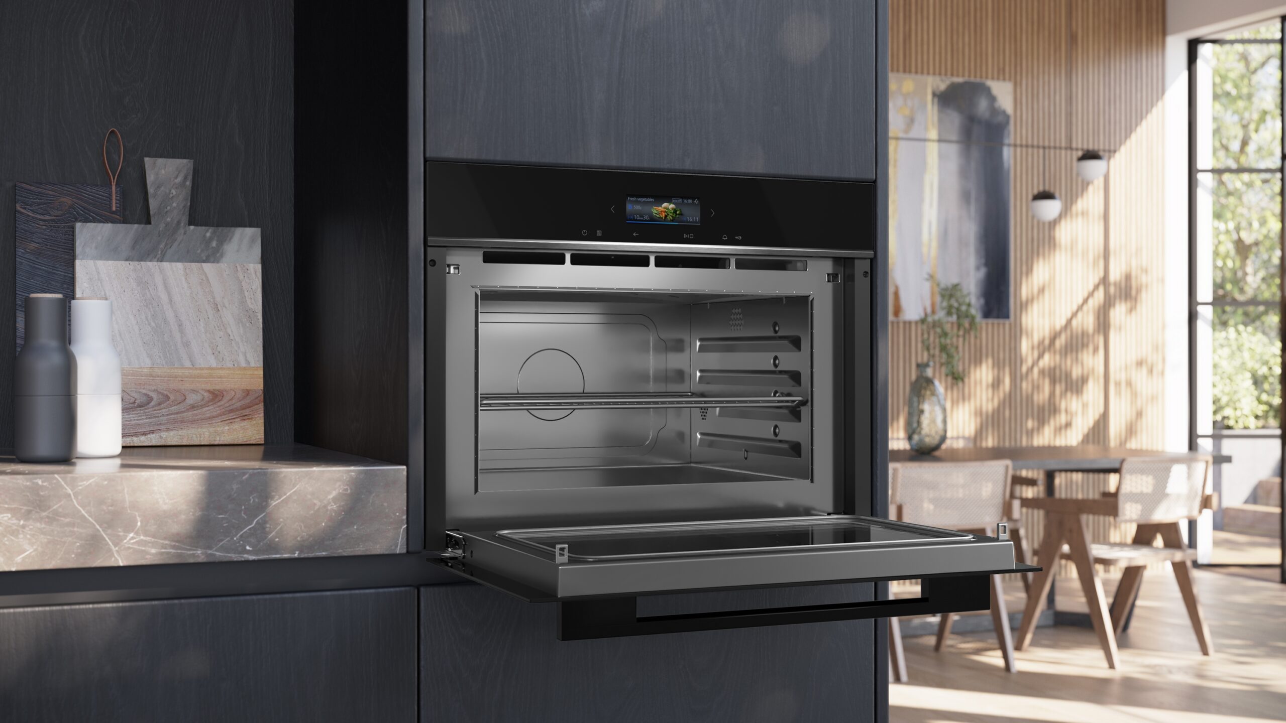 iQ700, Einbau-Mikrowelle, Schwarz, Edelstahl, CE732GXB1 – Bild 4
