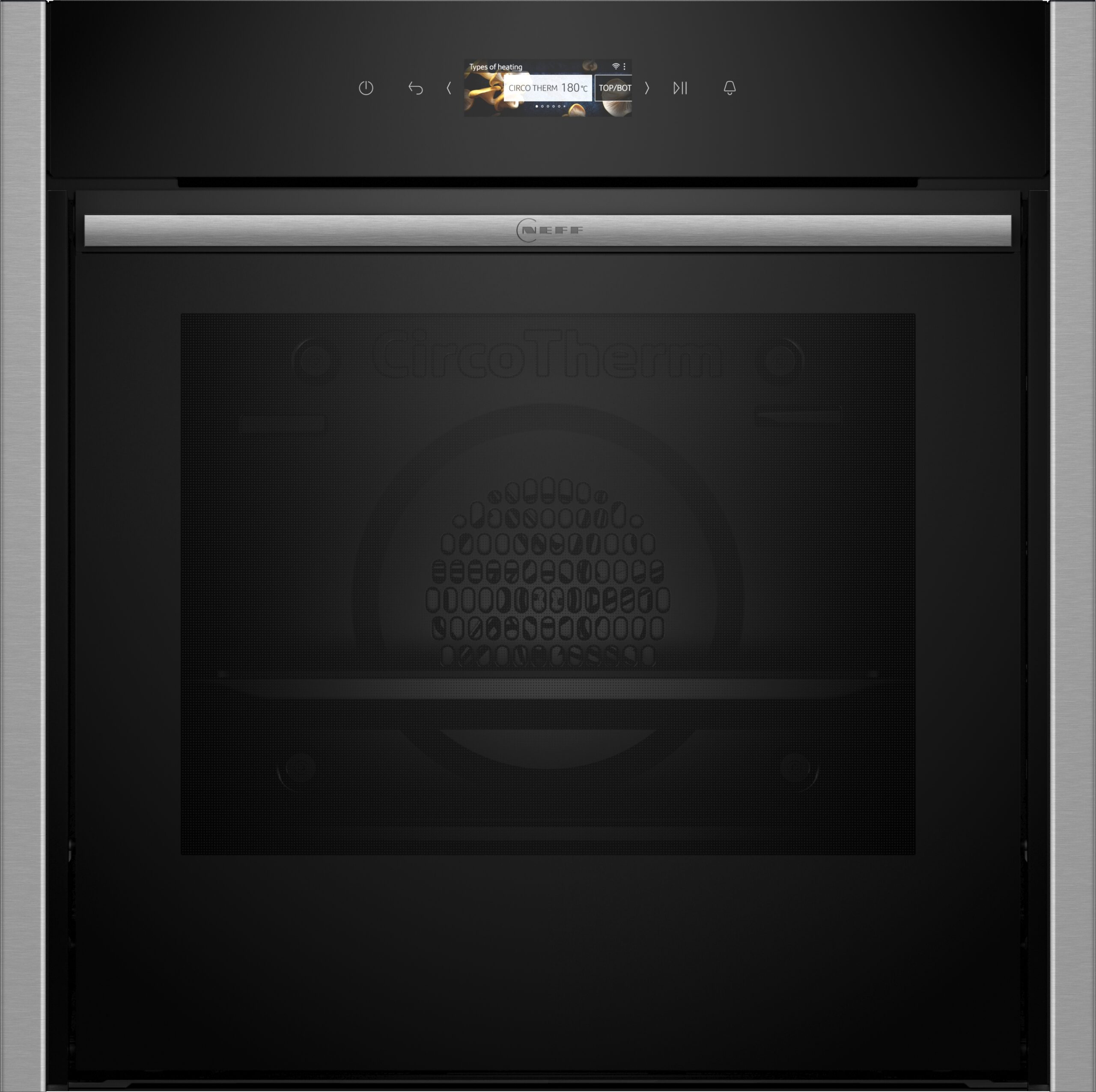 N 70, Backofen, 60 x 60 cm, Edelstahl, B54CR31N0