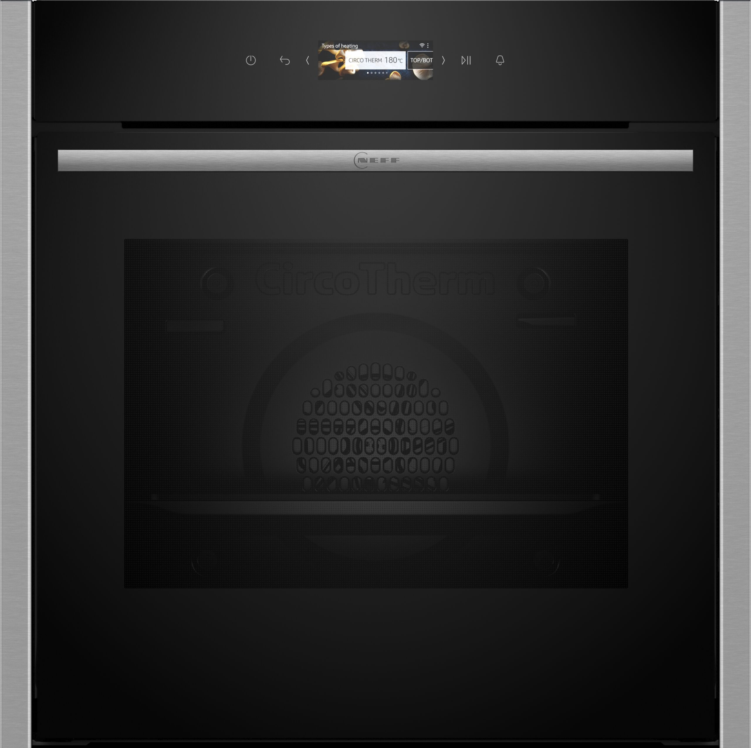 N 70, Backofen, 60 x 60 cm, Edelstahl, B24CR31N0