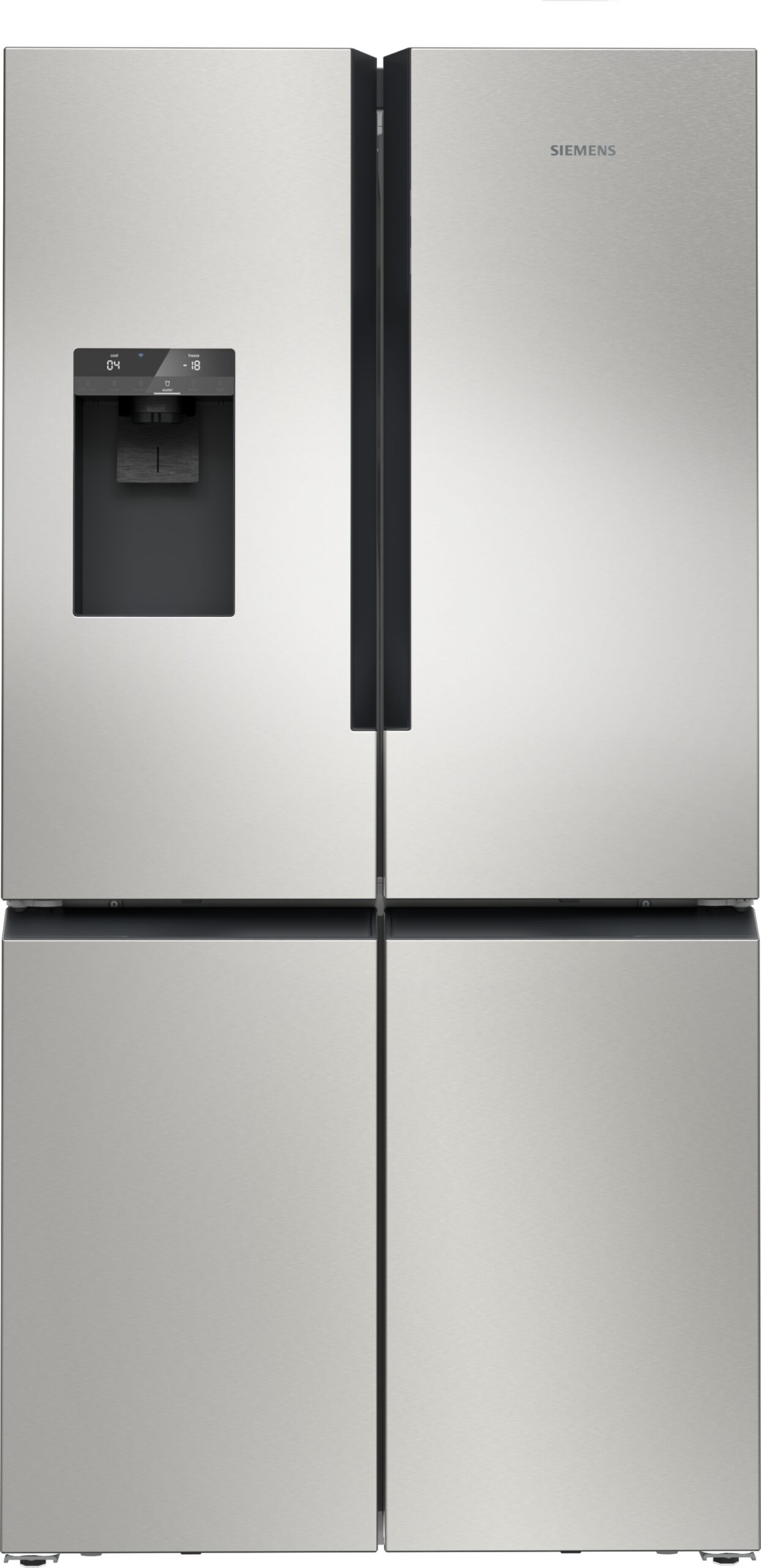 iQ700, Kühl-Gefrier-Kombination, mehrtürig, 183 x 90.5 cm, Gebürsteter Stahl, KF96DPPEA