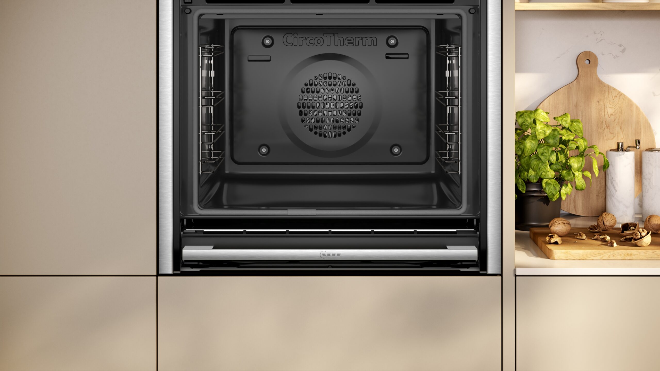 N 70, Backofen, 60 x 60 cm, Edelstahl, B54CR71N0 – Bild 3