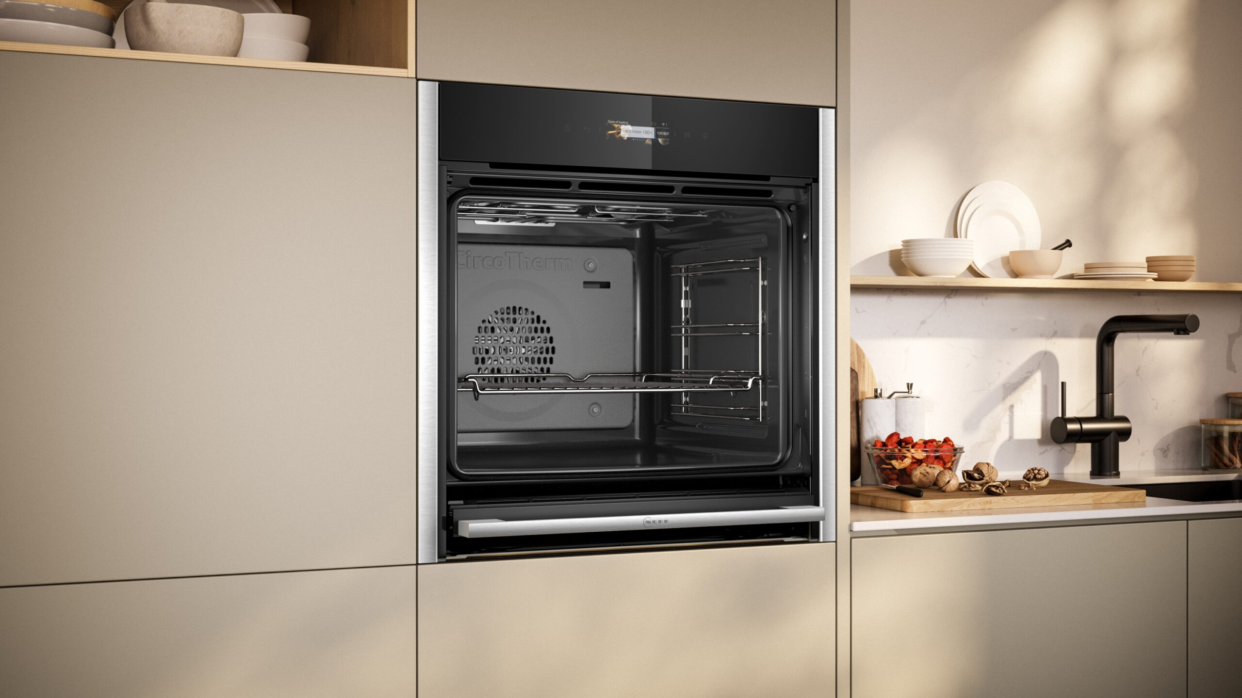 N 70, Backofen, 60 x 60 cm, Edelstahl, B54CR31N0 – Bild 4