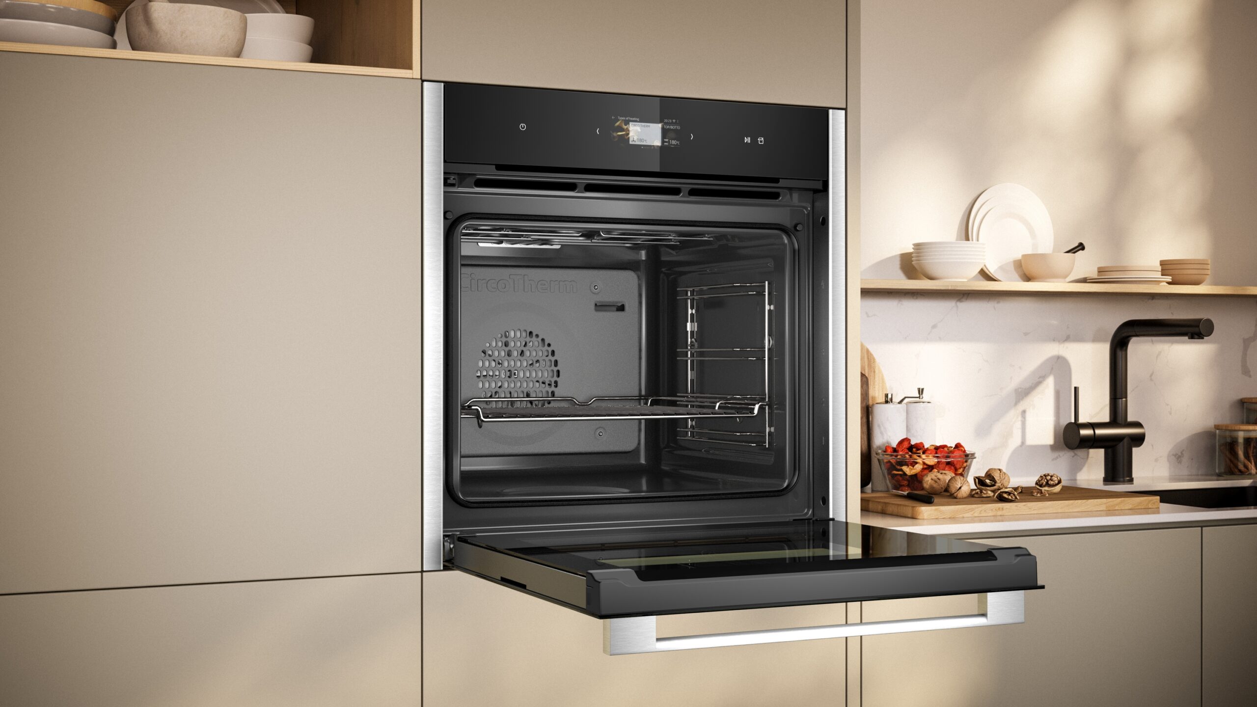 N 90, Dampfbackofen, 60 x 60 cm, Edelstahl, B24FS33N0 – Bild 4