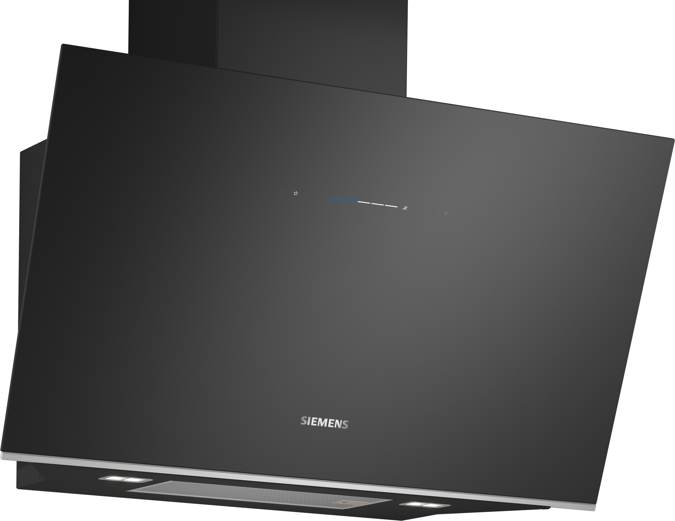 iQ700, Wandesse, 90 cm, Klarglas schwarz bedruckt, Schwarz, LC91KLT60