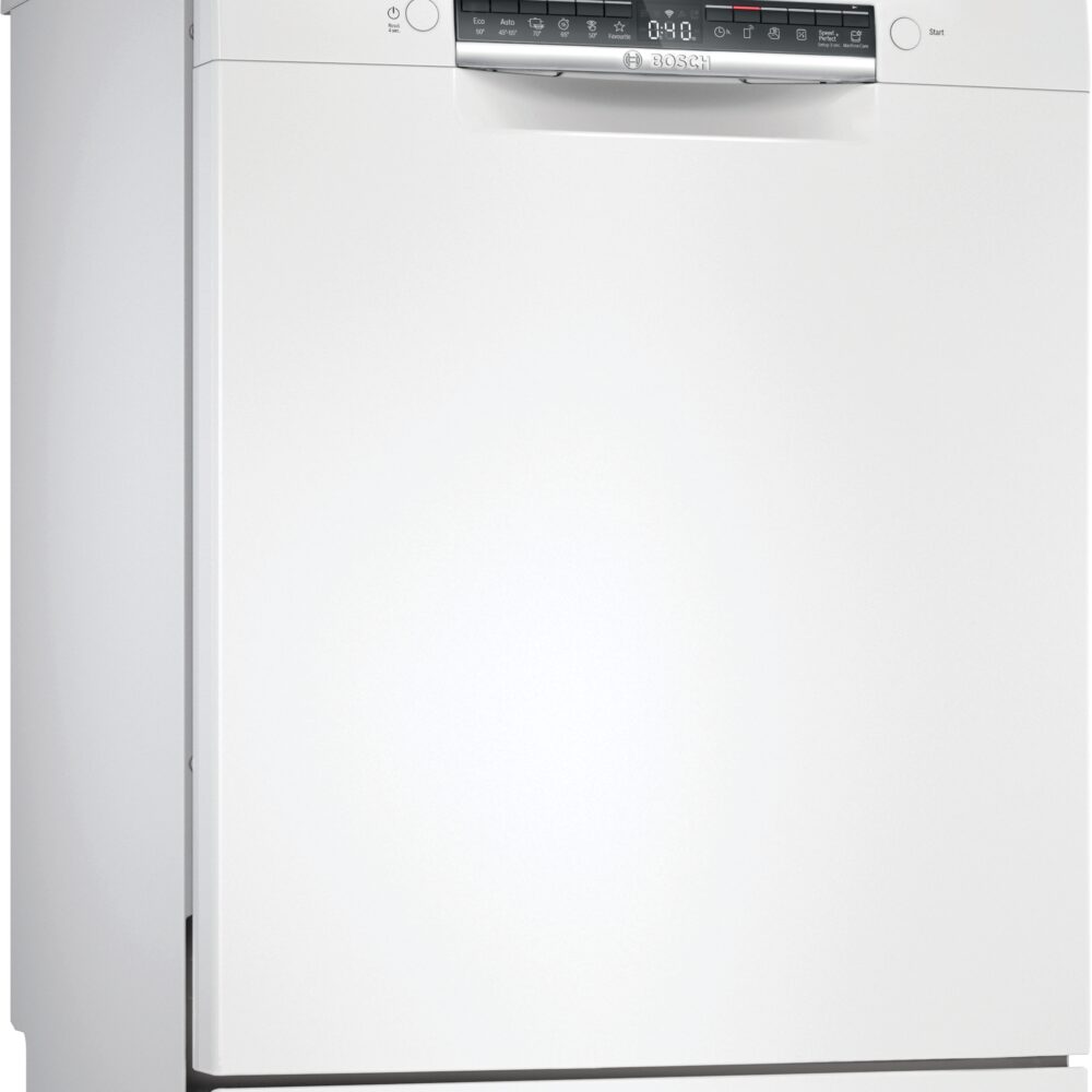Serie 4, Freistehender Geschirrspüler, 60 cm, Weiß, SMS4EMW06E