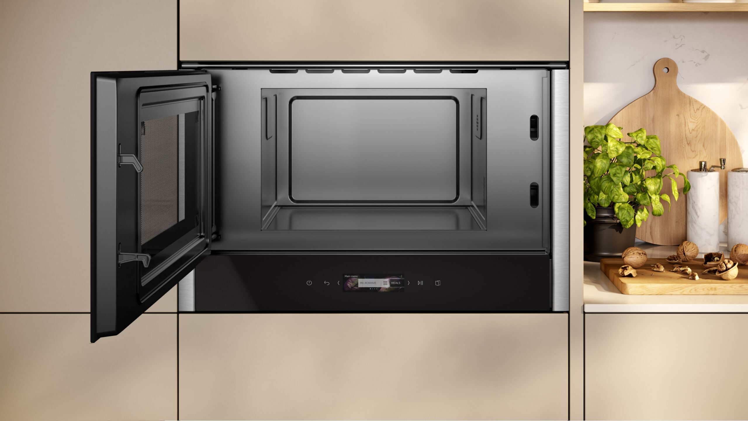 N 70, Einbau Mikrowelle, Edelstahl, NL4WR21N1 – Bild 4