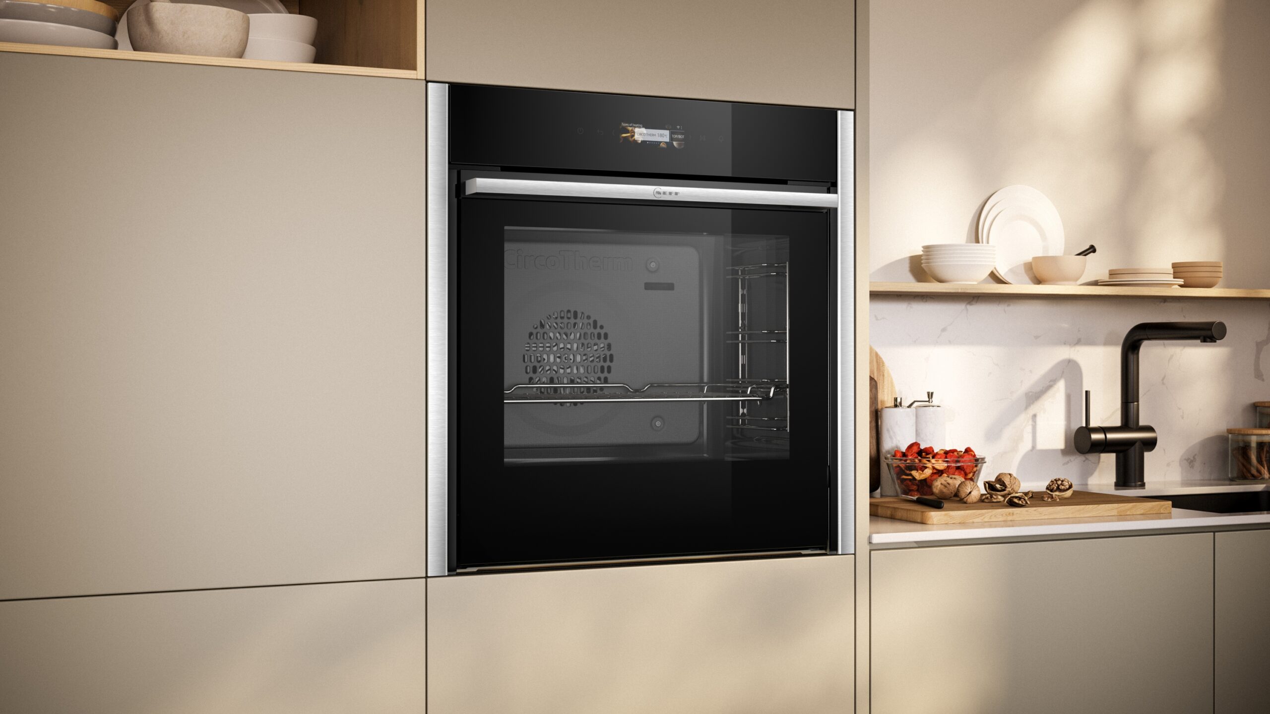 N 70, Backofen, 60 x 60 cm, Edelstahl, B54CR31N0 – Bild 5