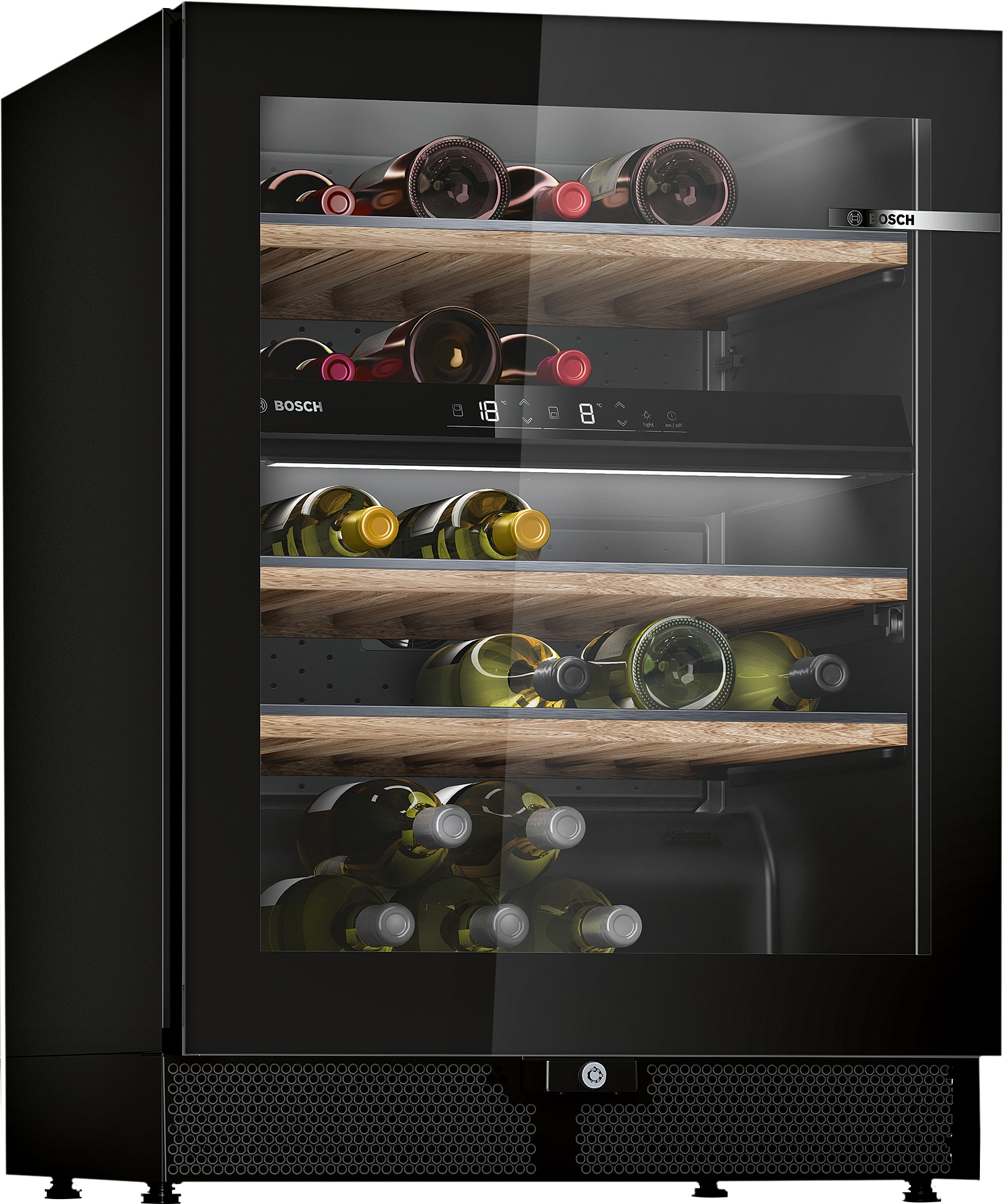 Serie 6, Freistehender Weinkühlschrank, KWK16ABGB
