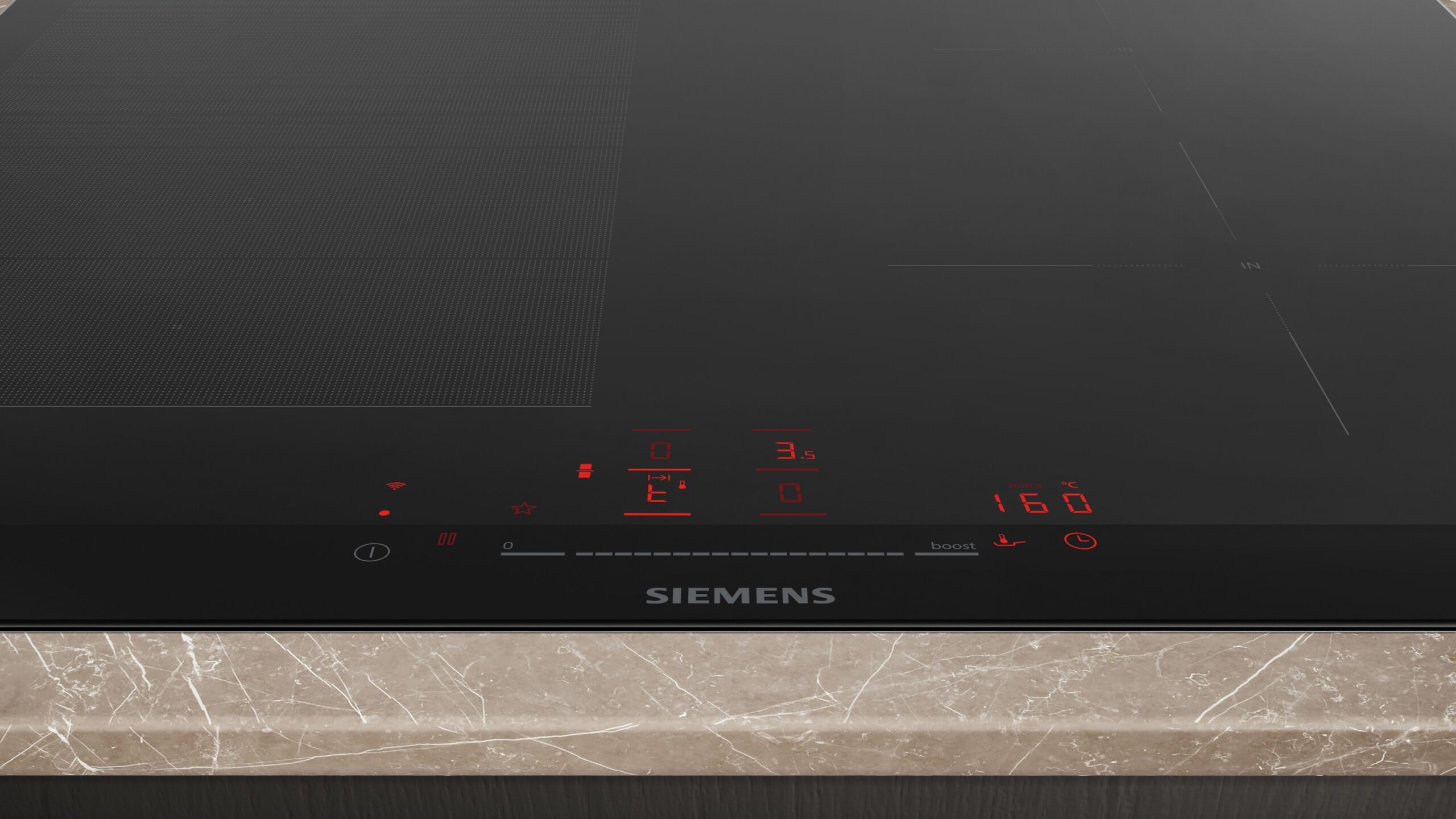 iQ700, Induktionskochfeld, 60 cm, Mit Rahmen aufliegend, EX675HEC1E – Bild 2